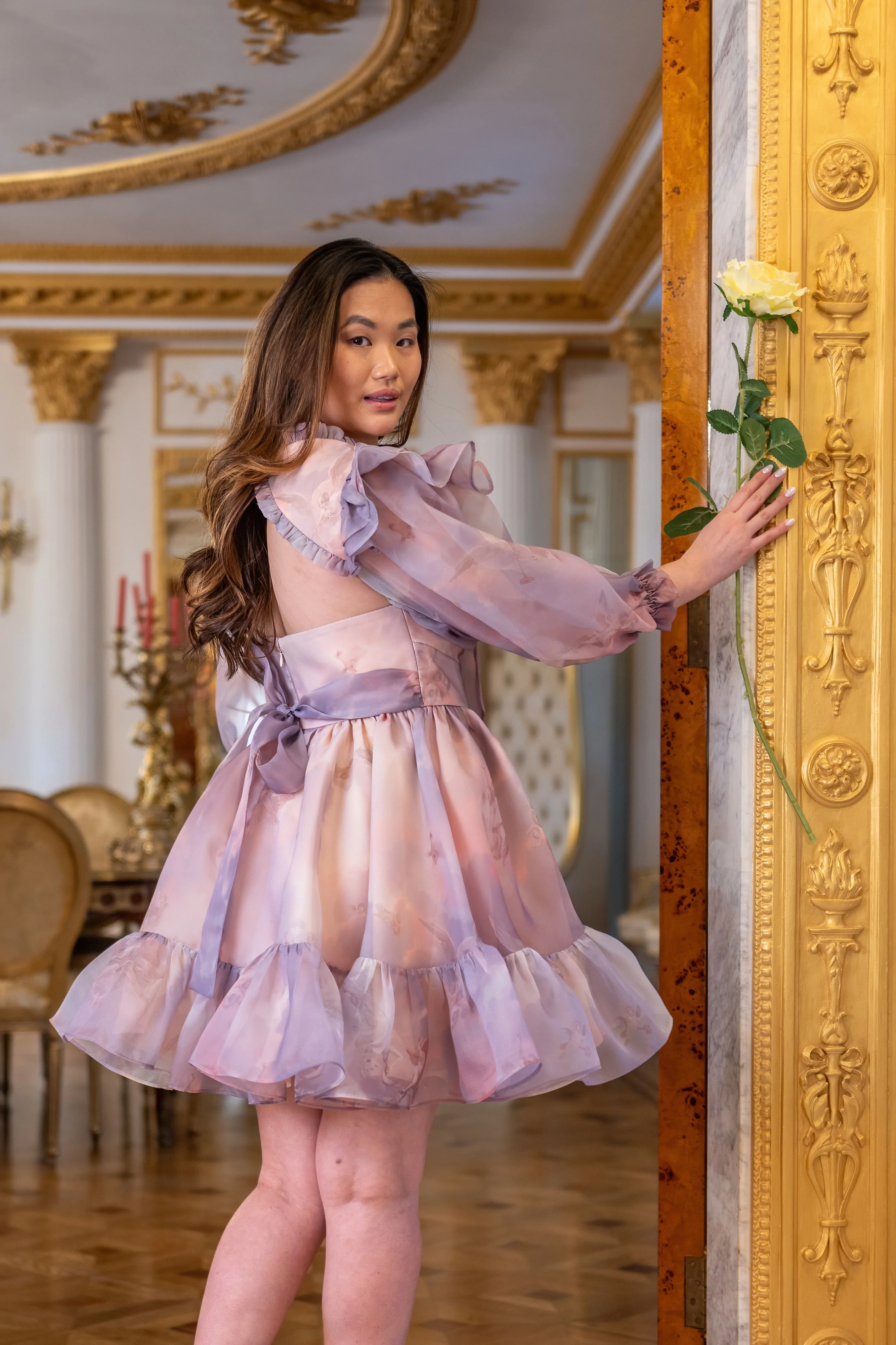 Cathedral Clouds Florentine Dress - Image 10