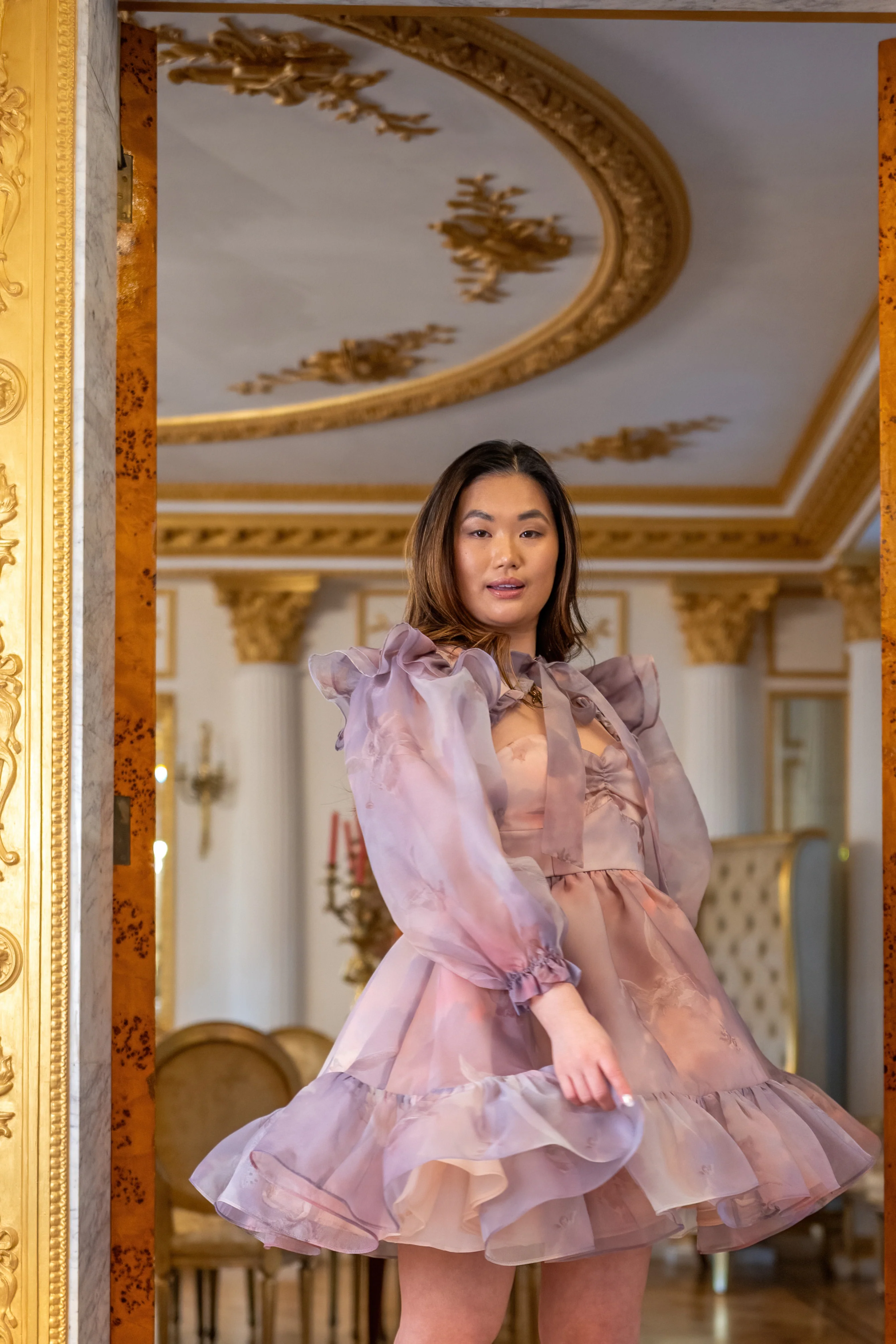 Cathedral Clouds Florentine Dress - Image 14