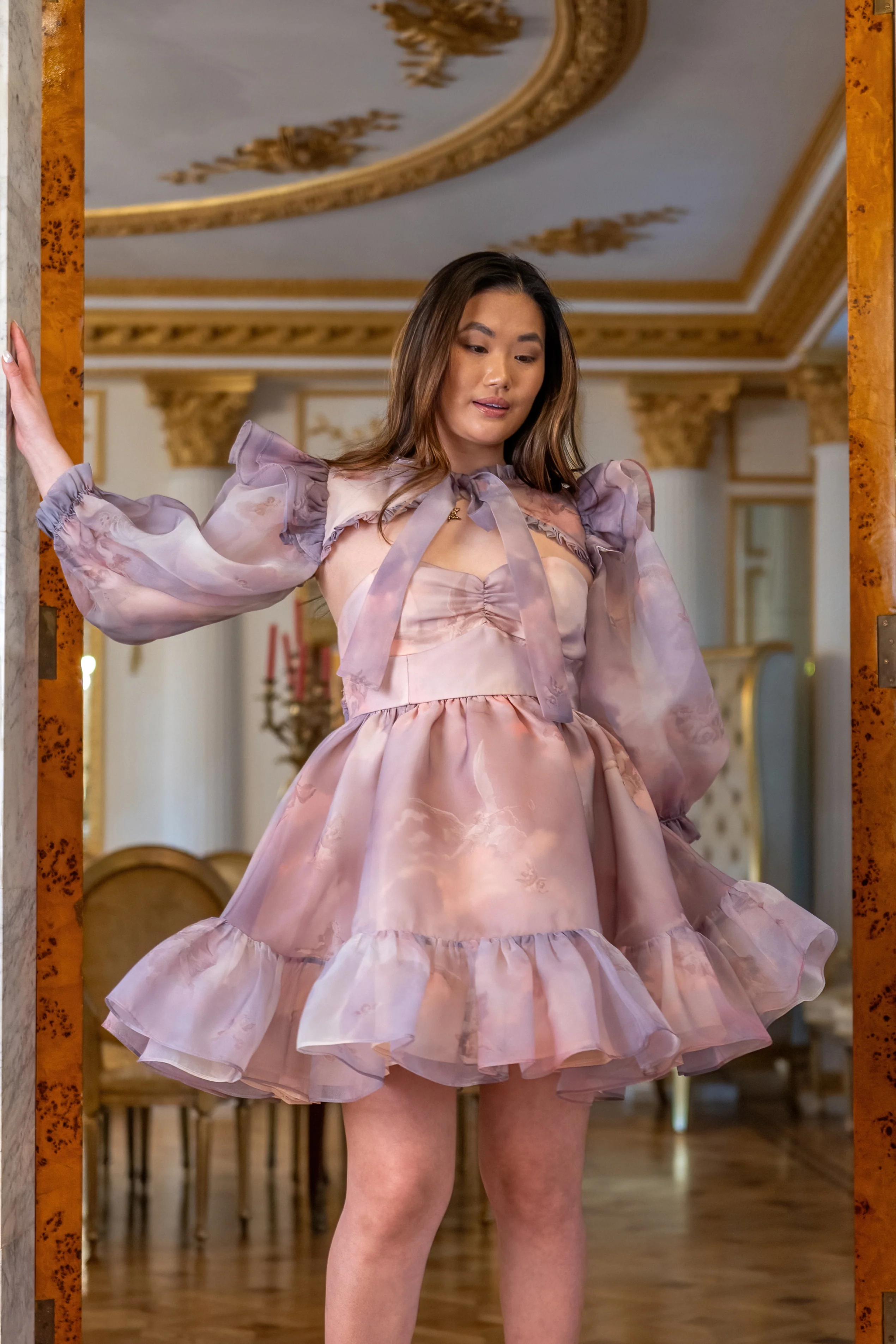 Cathedral Clouds Florentine Dress - Image 15