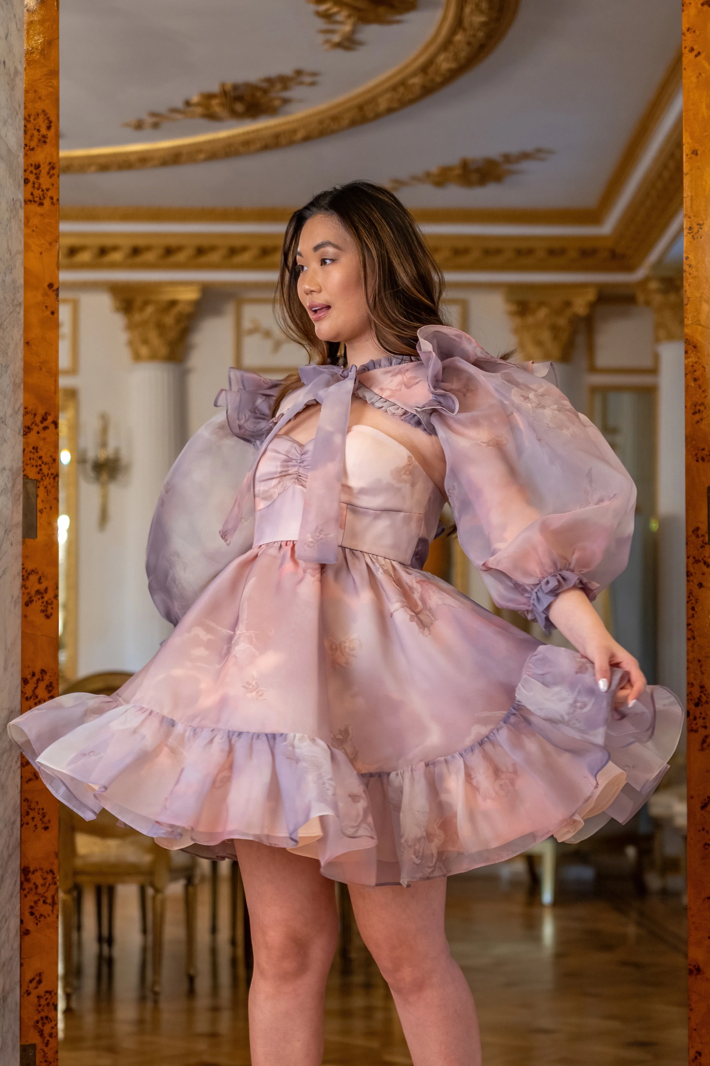 Cathedral Clouds Florentine Dress - Image 21