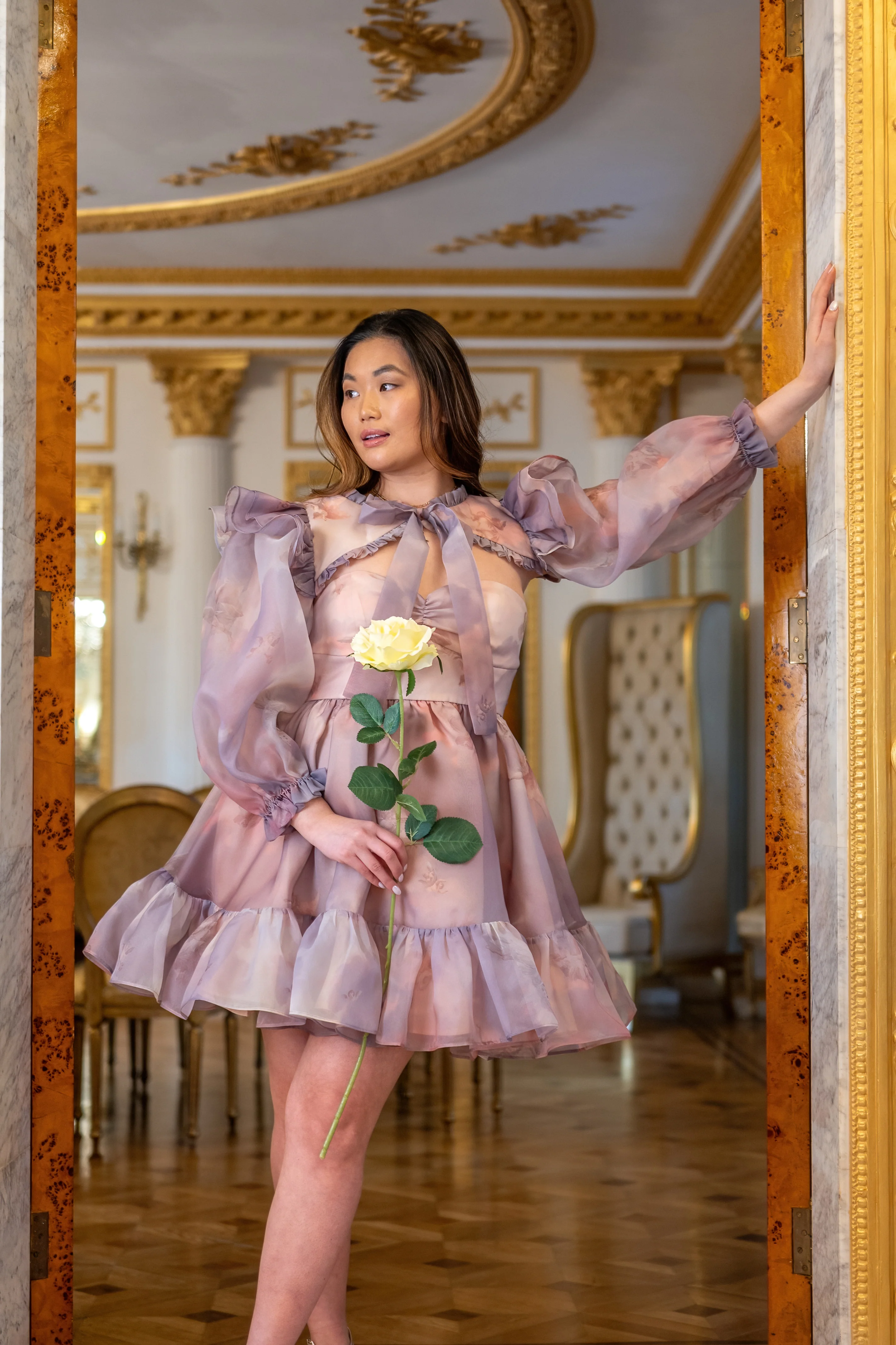 Cathedral Clouds Florentine Dress - Image 22