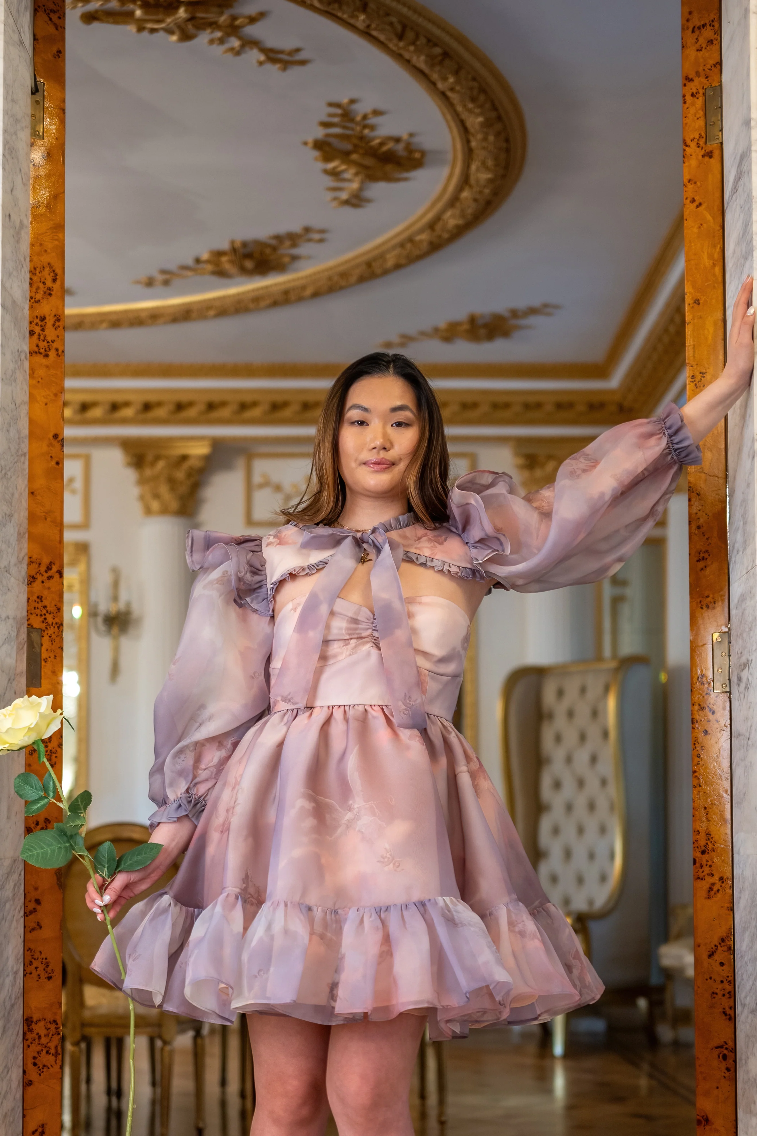 Cathedral Clouds Florentine Dress - Image 7