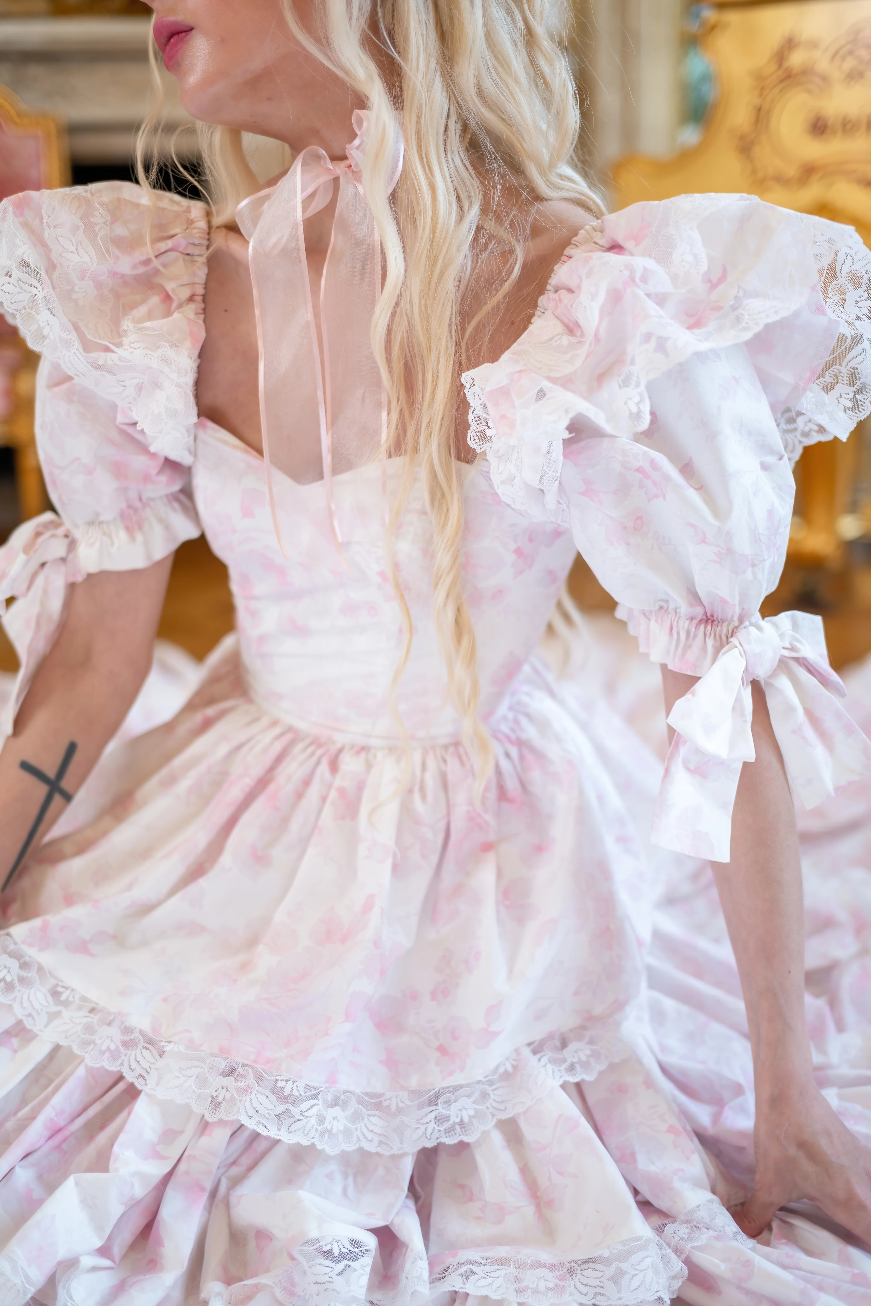 Chantilly Rose Debutante Gown - Image 12