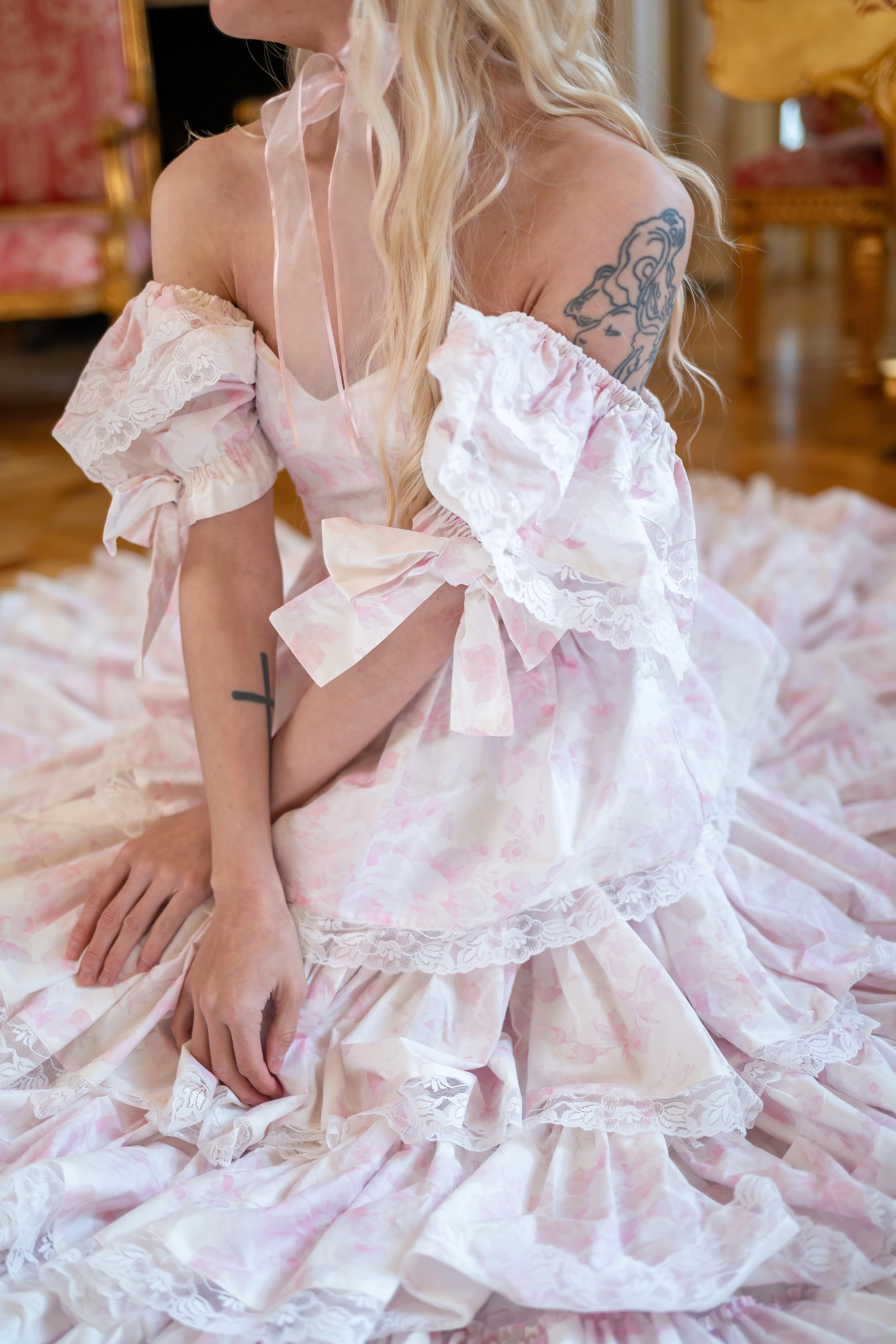 Chantilly Rose Debutante Gown - Image 13