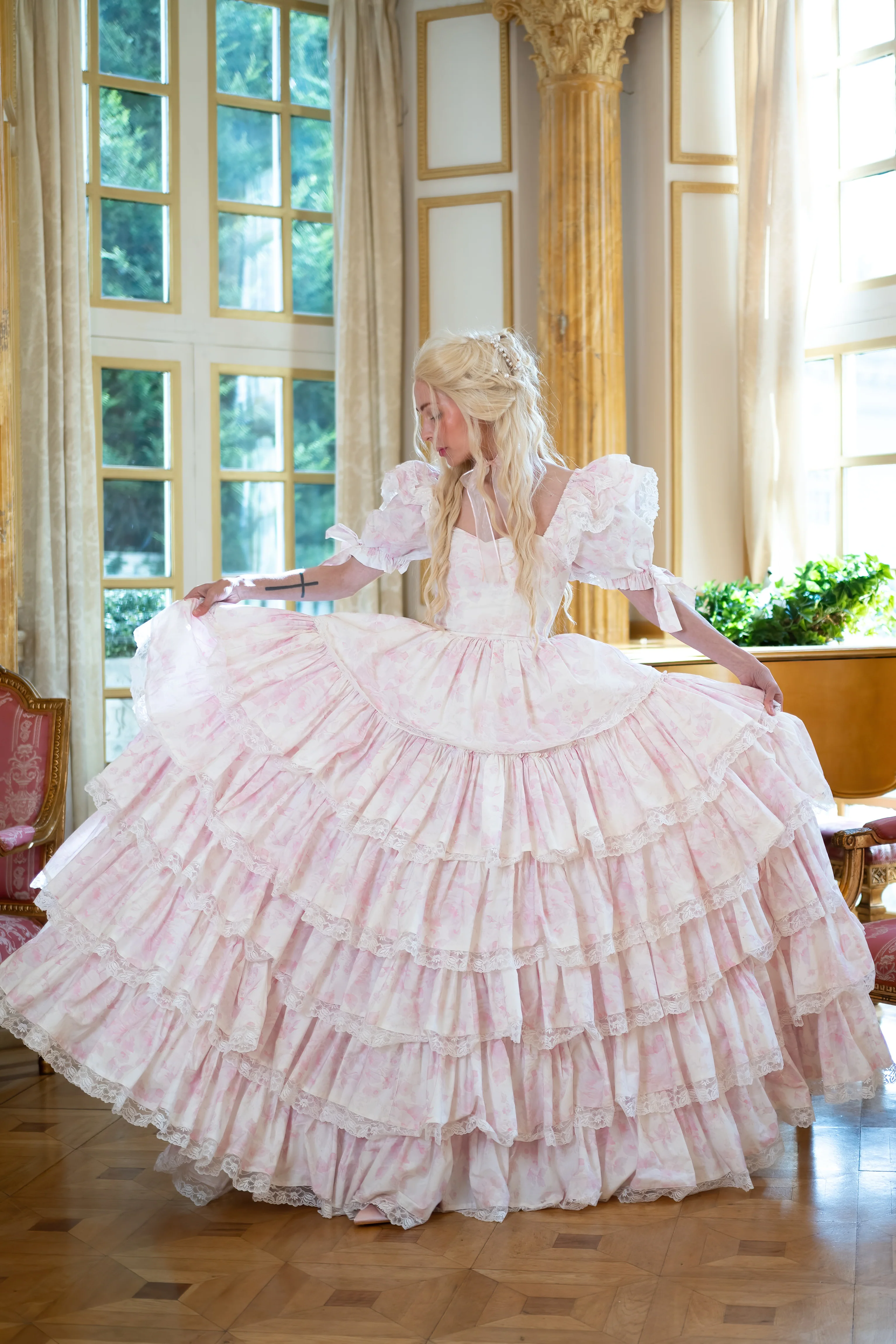 Chantilly Rose Debutante Gown - Image 14