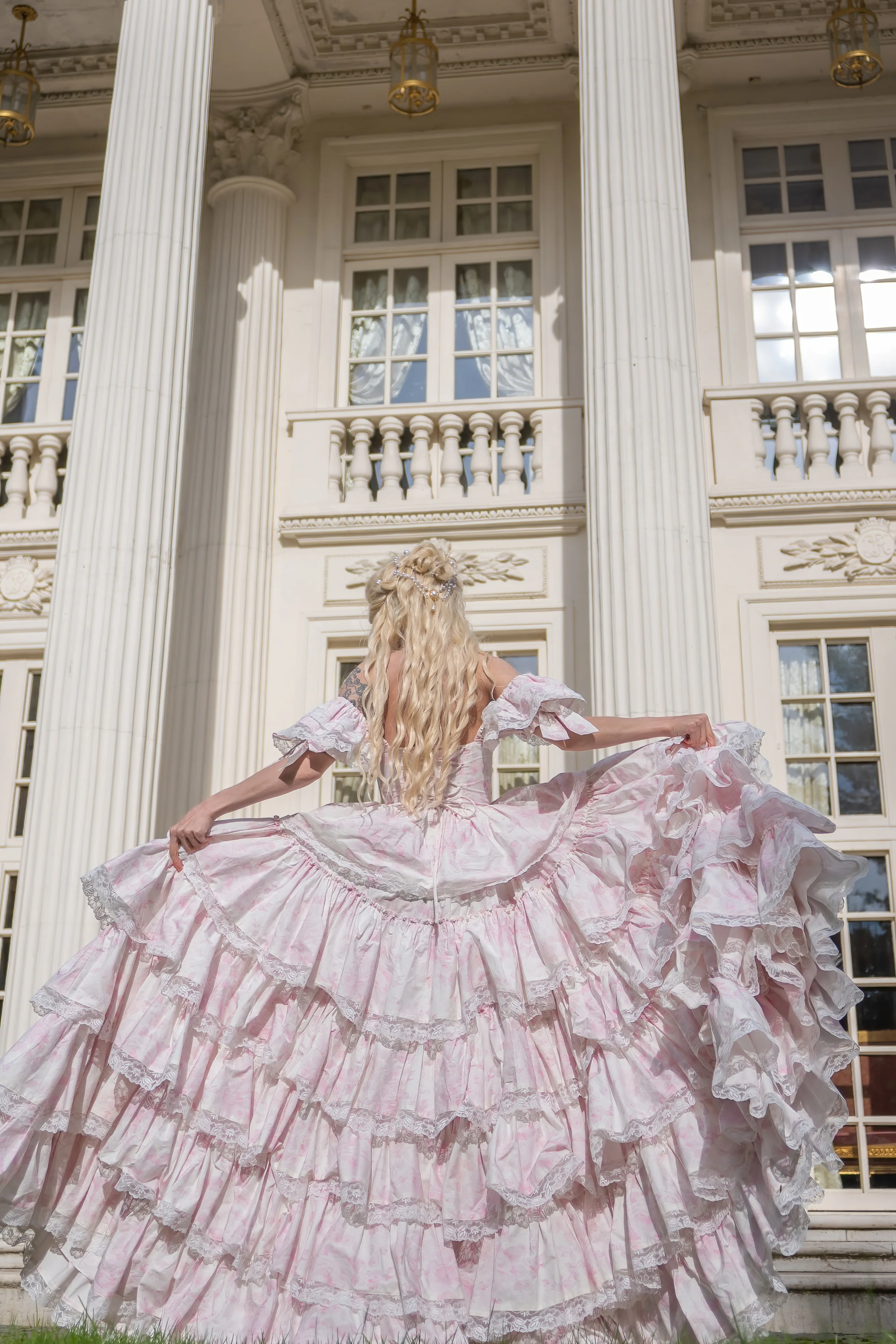 Chantilly Rose Debutante Gown - Image 16