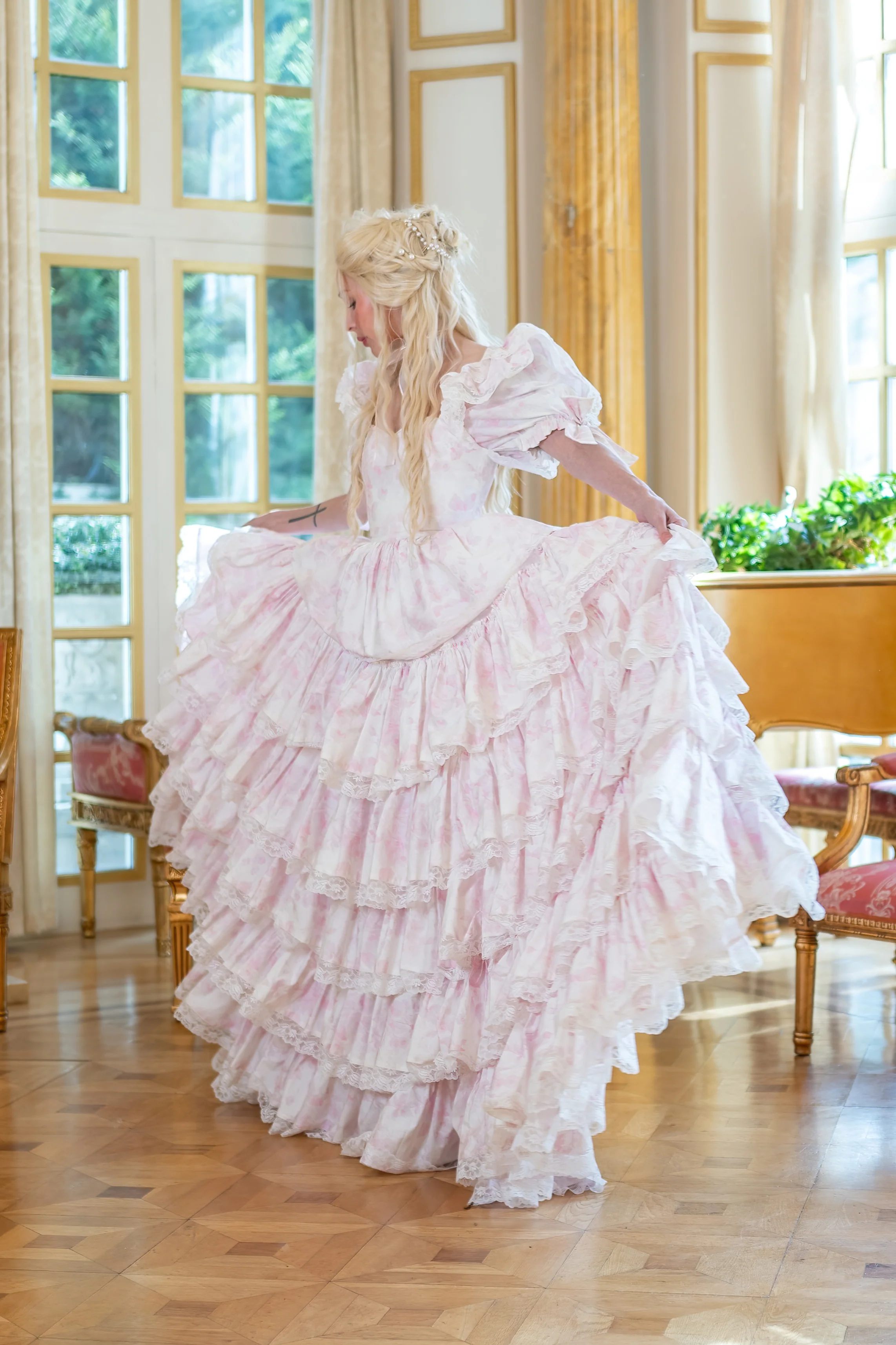 Chantilly Rose Debutante Gown - Image 19