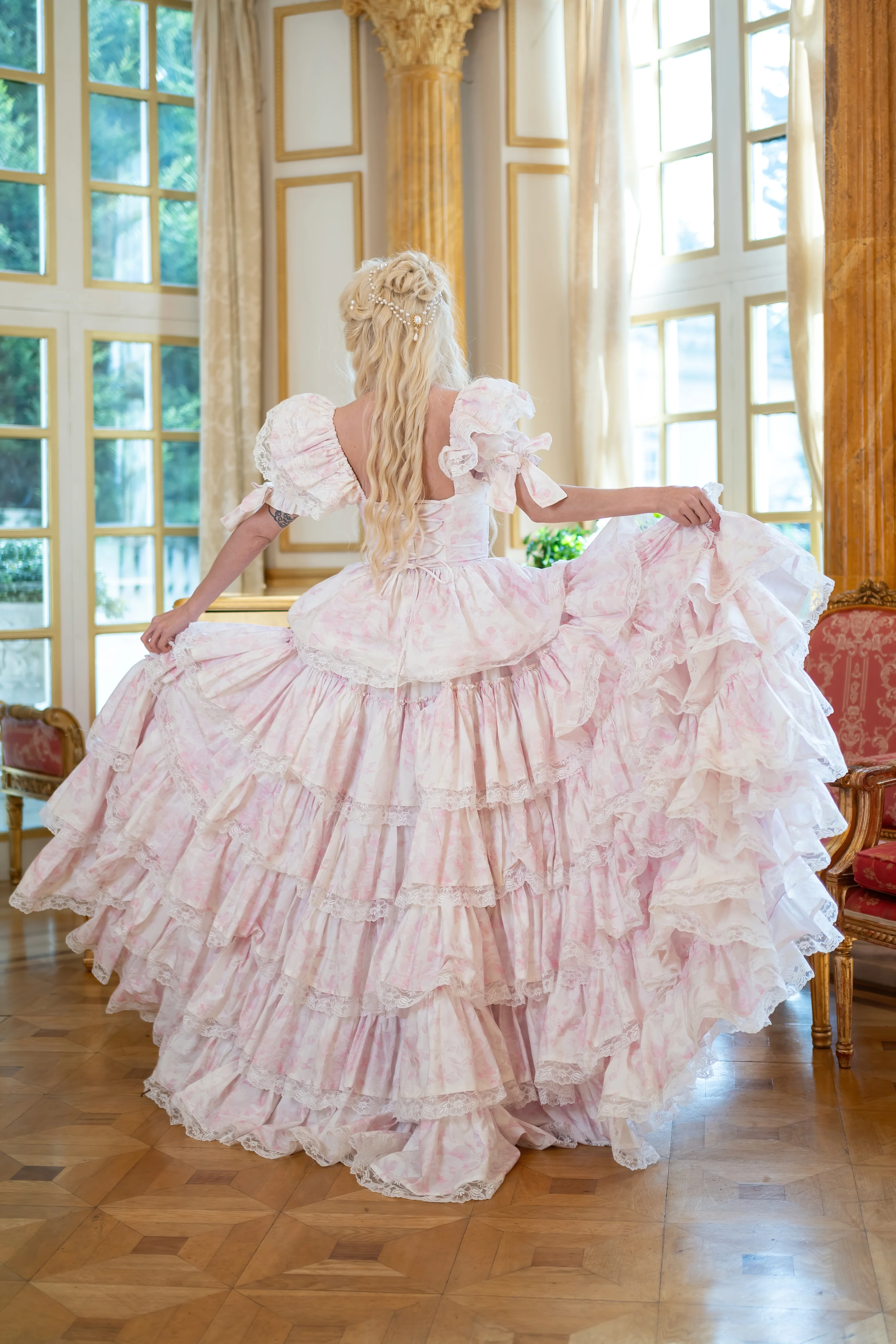 Chantilly Rose Debutante Gown - Image 30