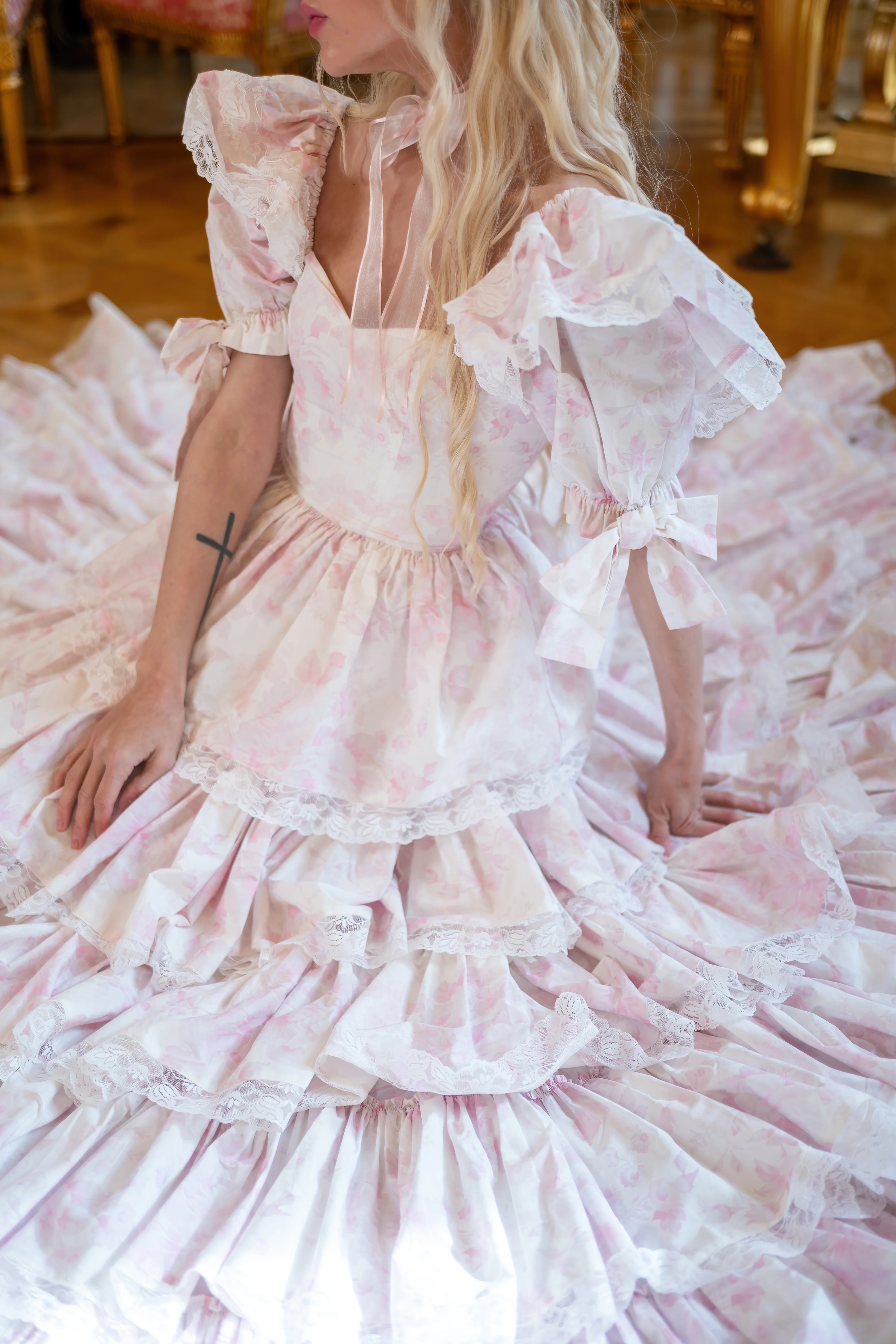 Chantilly Rose Debutante Gown - Image 4