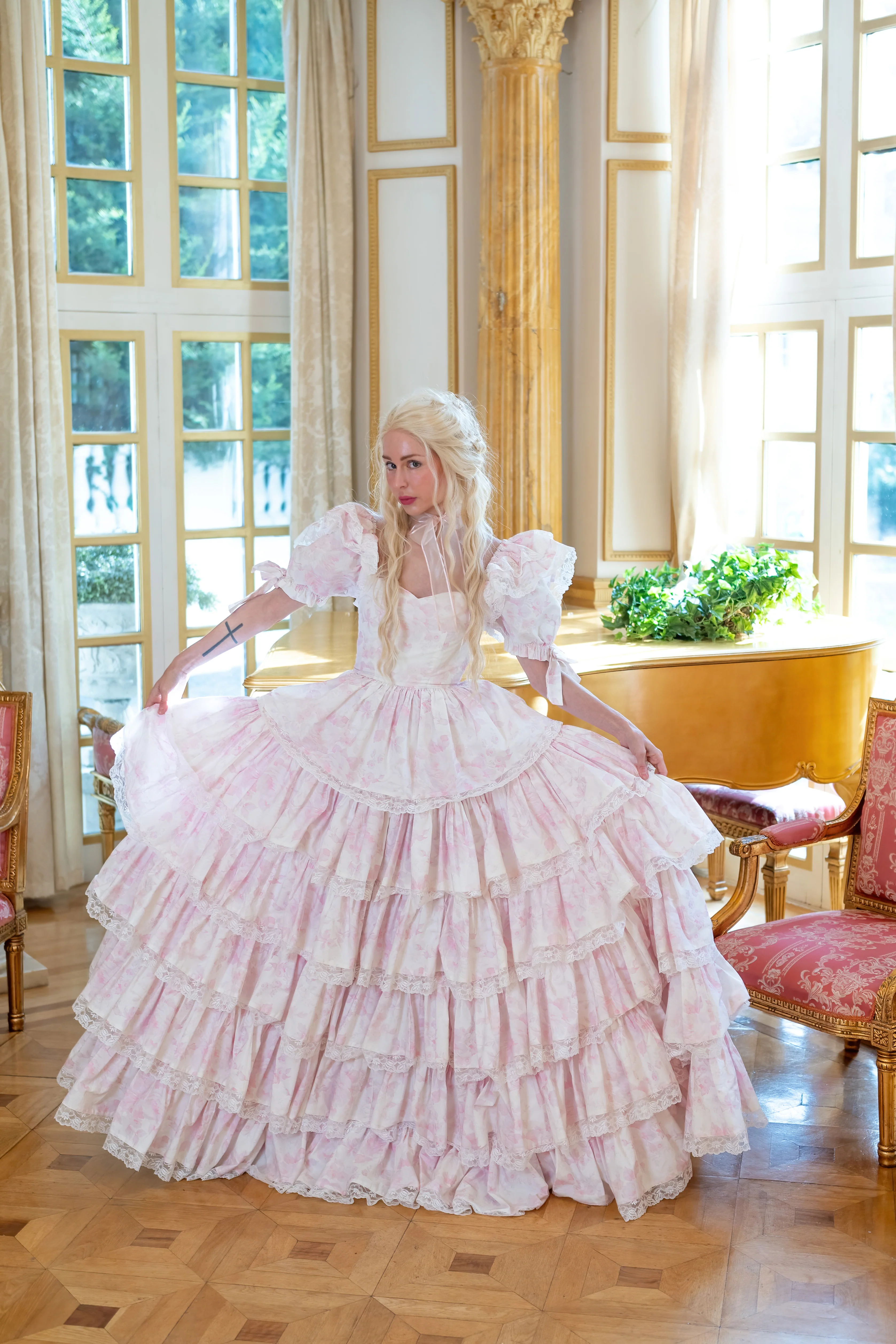 Chantilly Rose Debutante Gown - Image 6