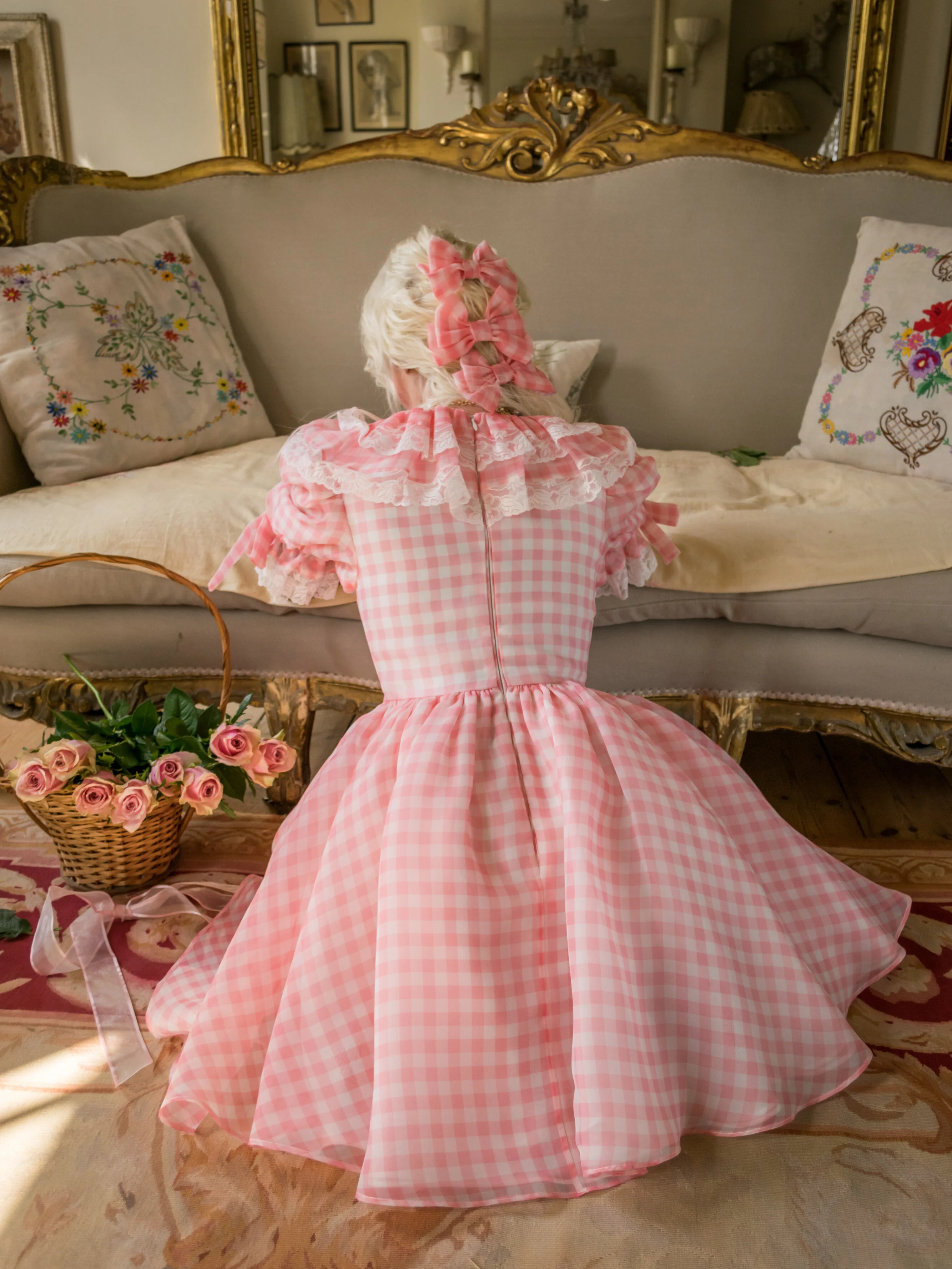 Cotton Candy Dolly Bow - Image 4