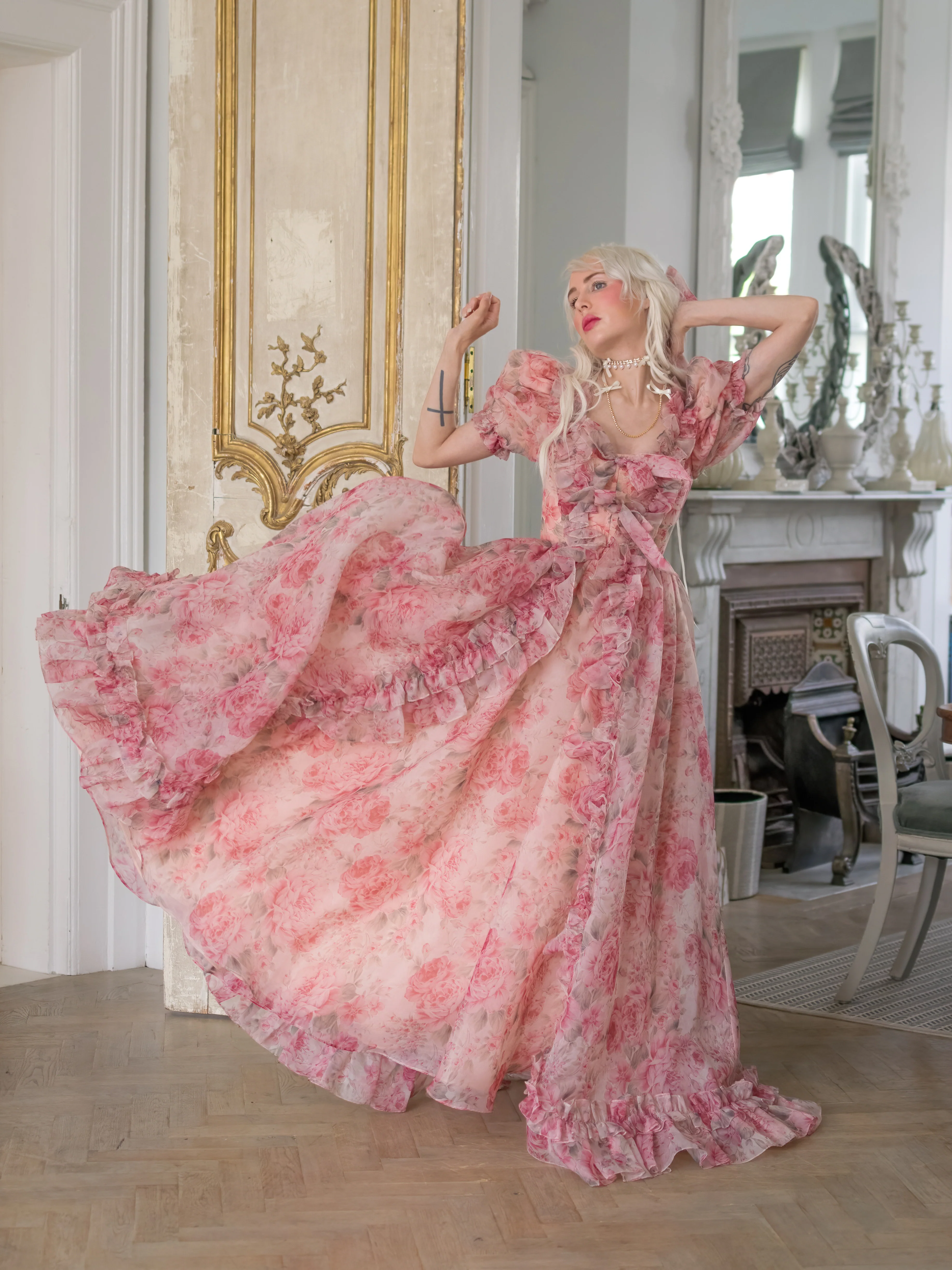 Faded Grandeur Duchess Gown - Image 11