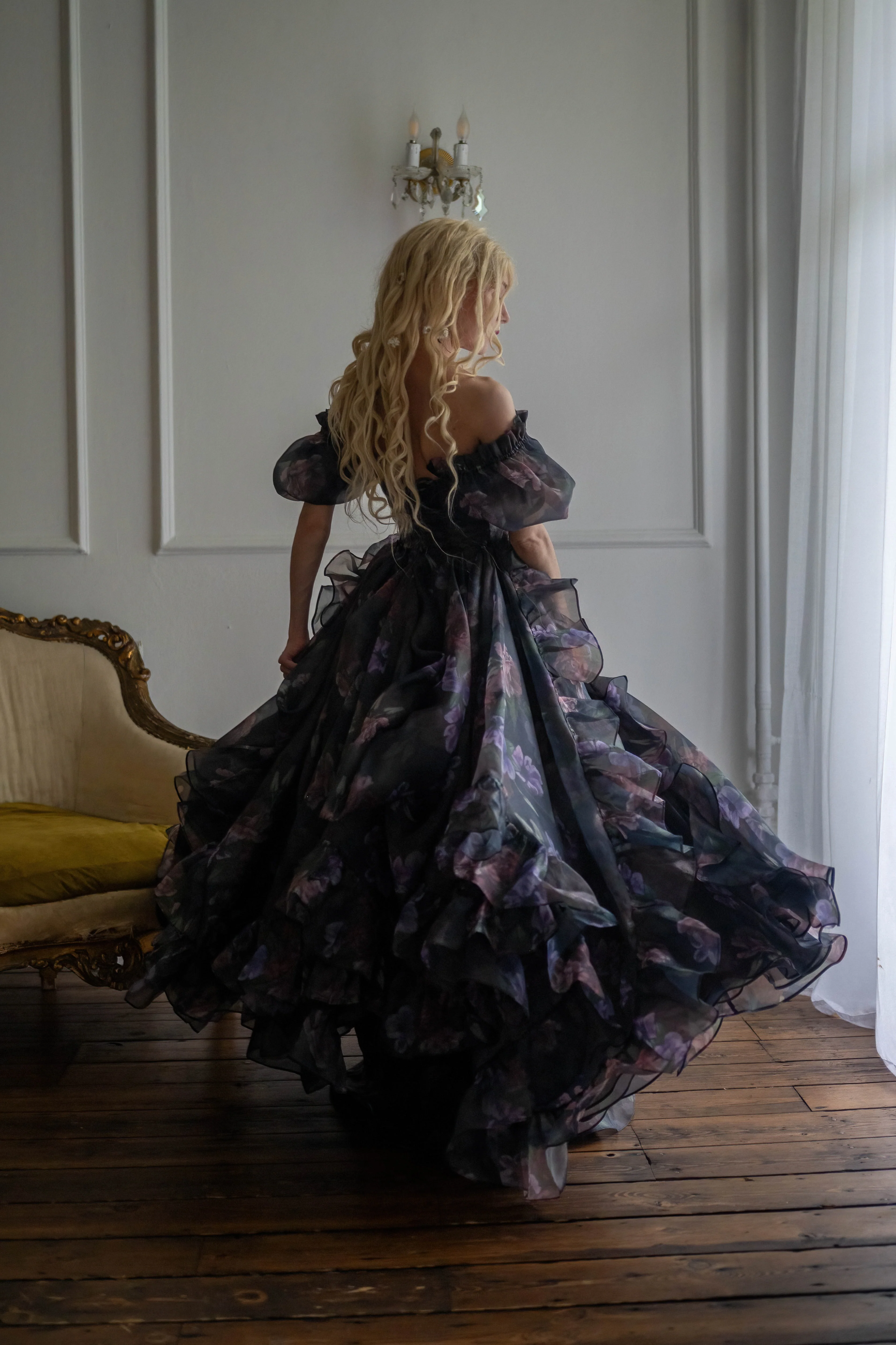 Odile's Triumph Chateau Train Gown - Image 10