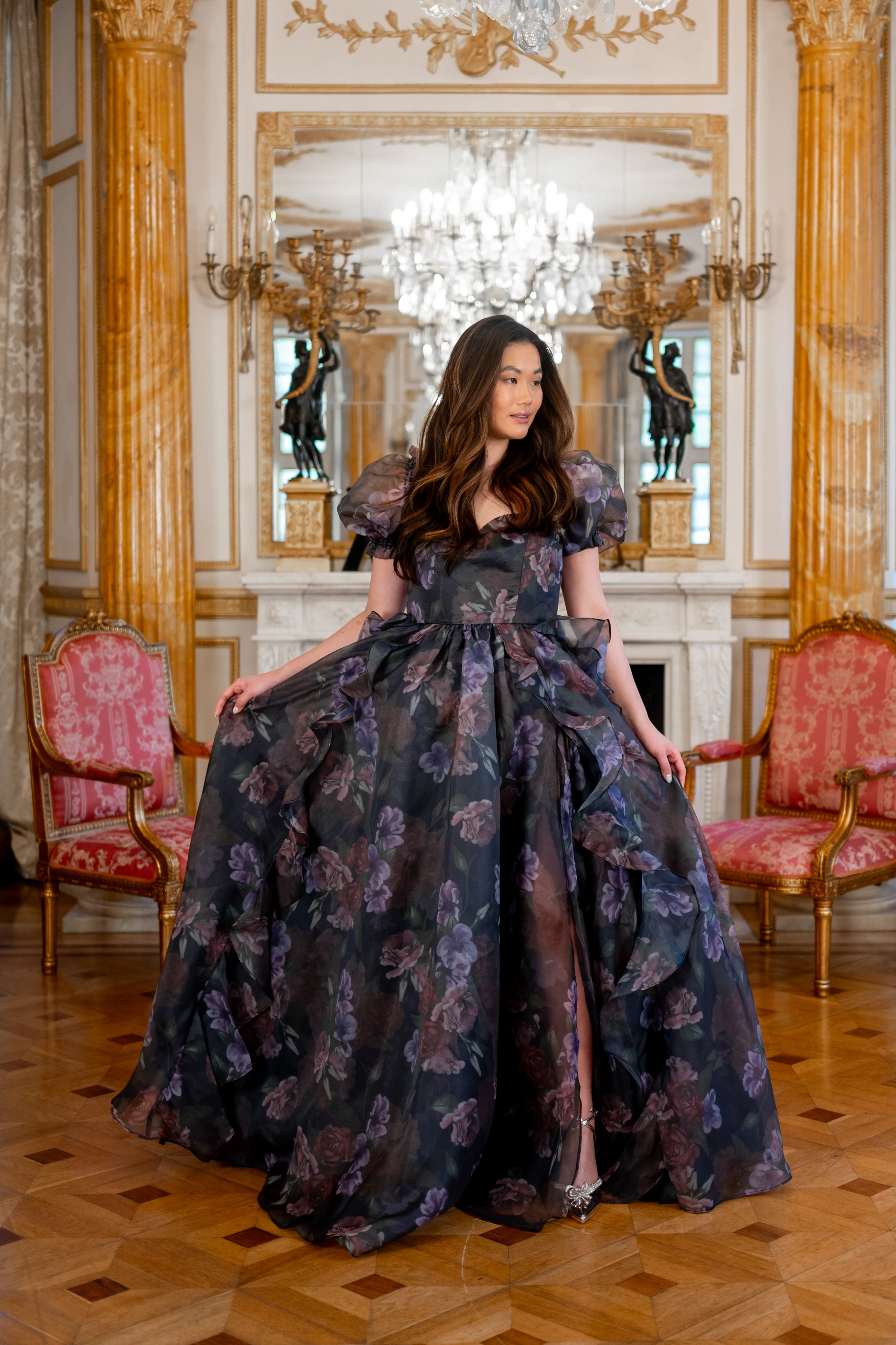 Odile's Triumph Chateau Train Gown - Image 11