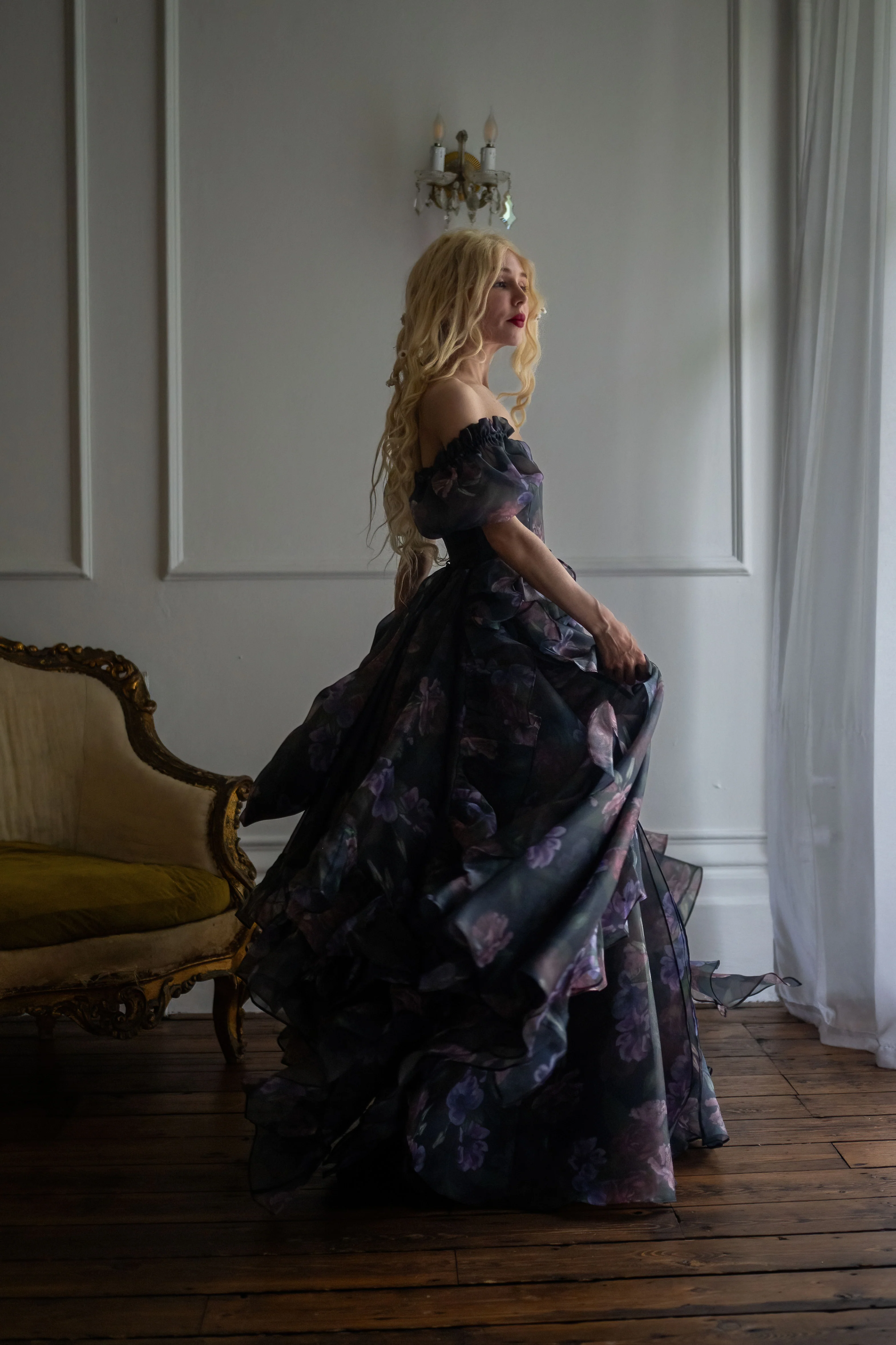 Odile's Triumph Chateau Train Gown - Image 22