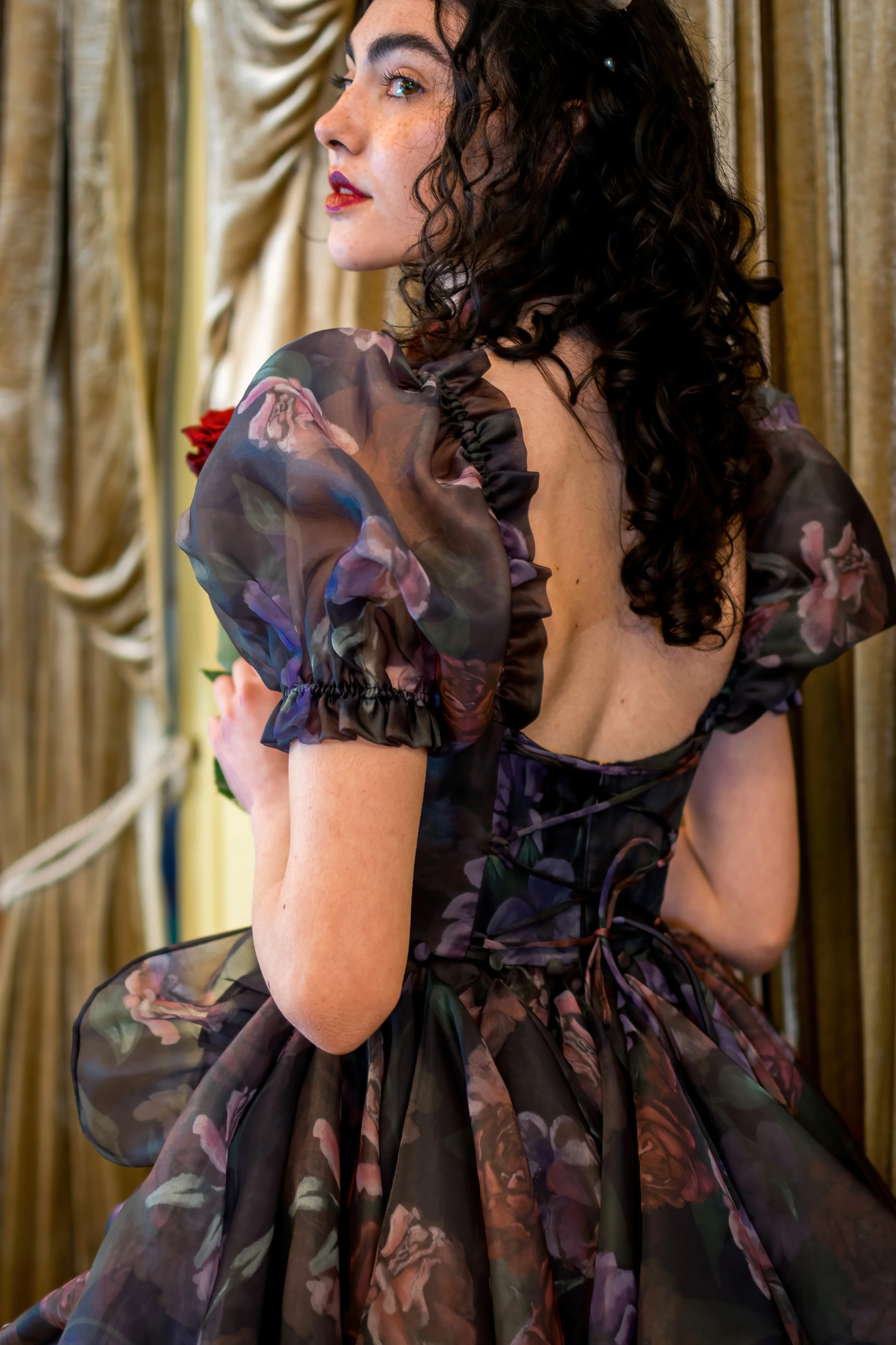 Odile's Triumph Chateau Train Gown - Image 26