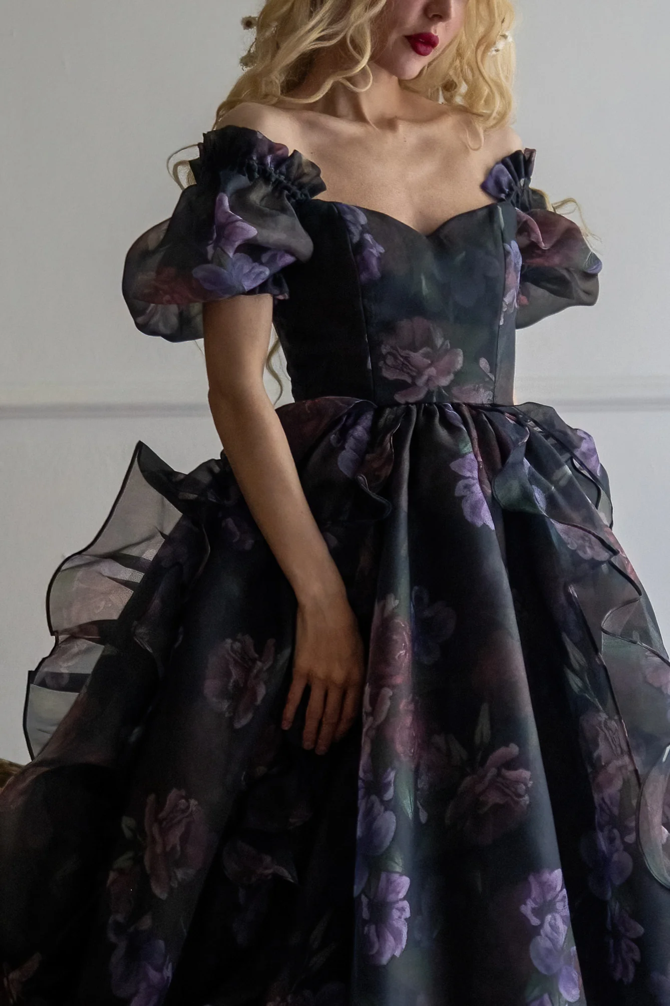 Odile's Triumph Chateau Train Gown - Image 3