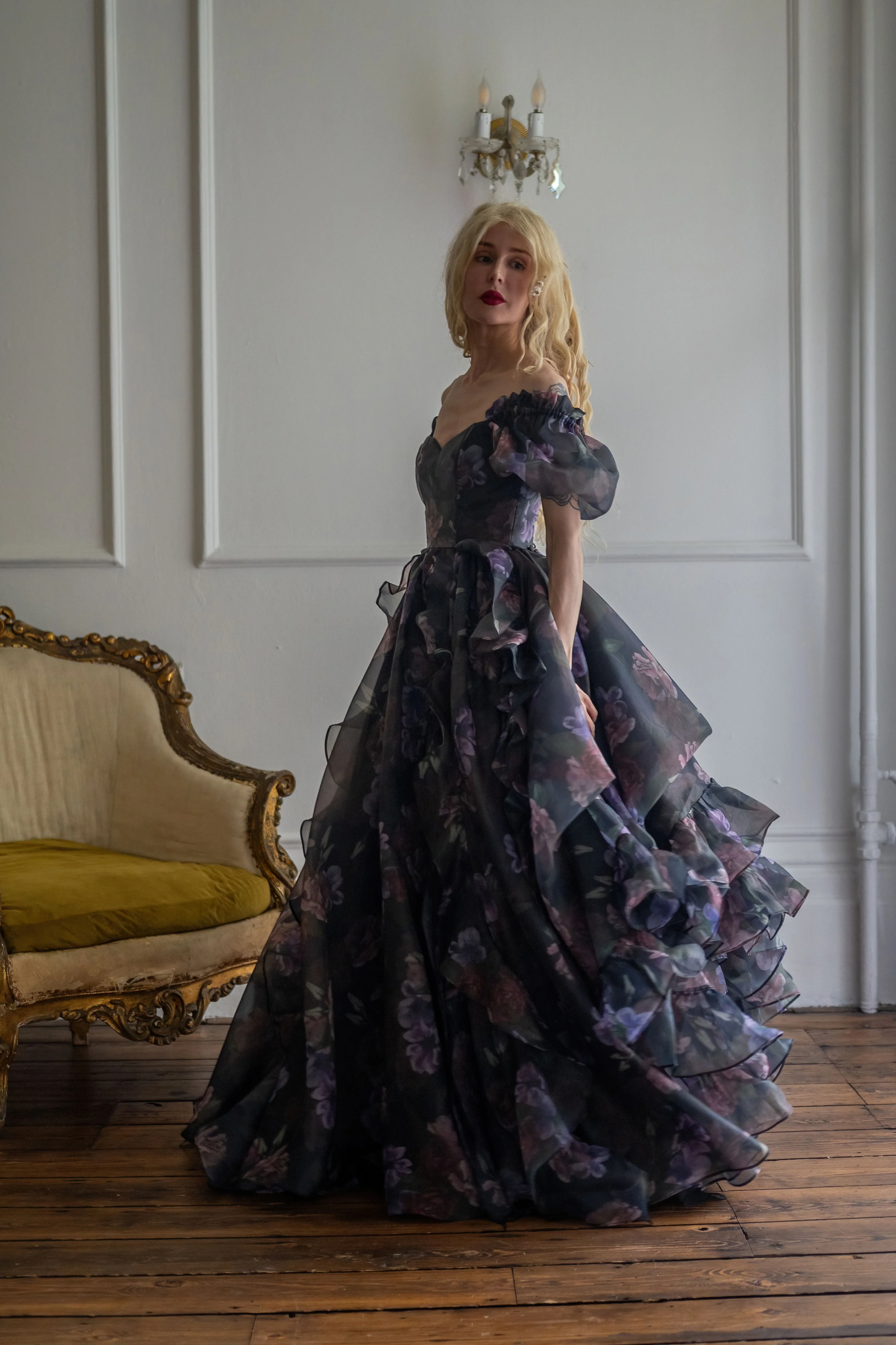 Odile's Triumph Chateau Train Gown - Image 6