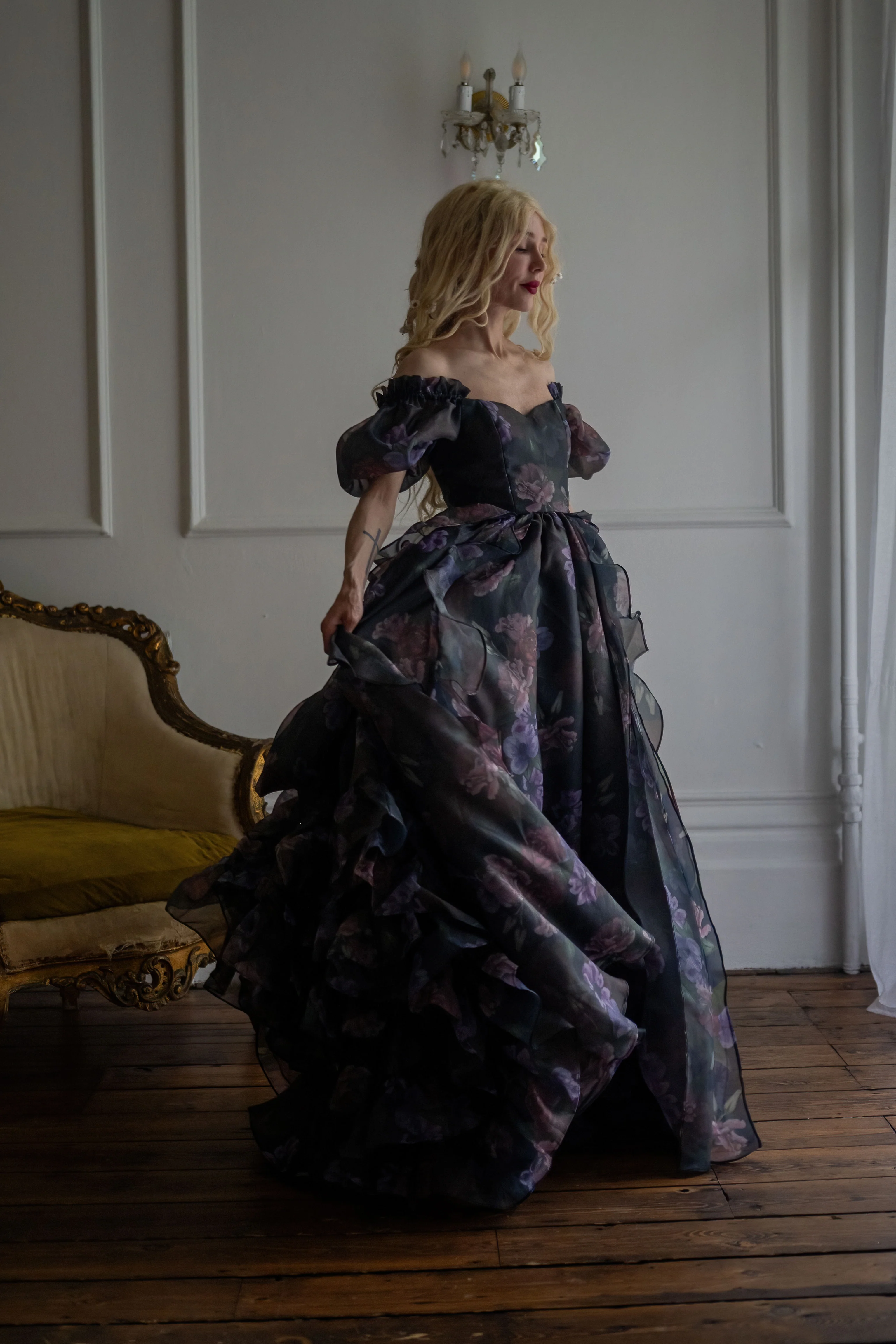 Odile's Triumph Chateau Train Gown - Image 8