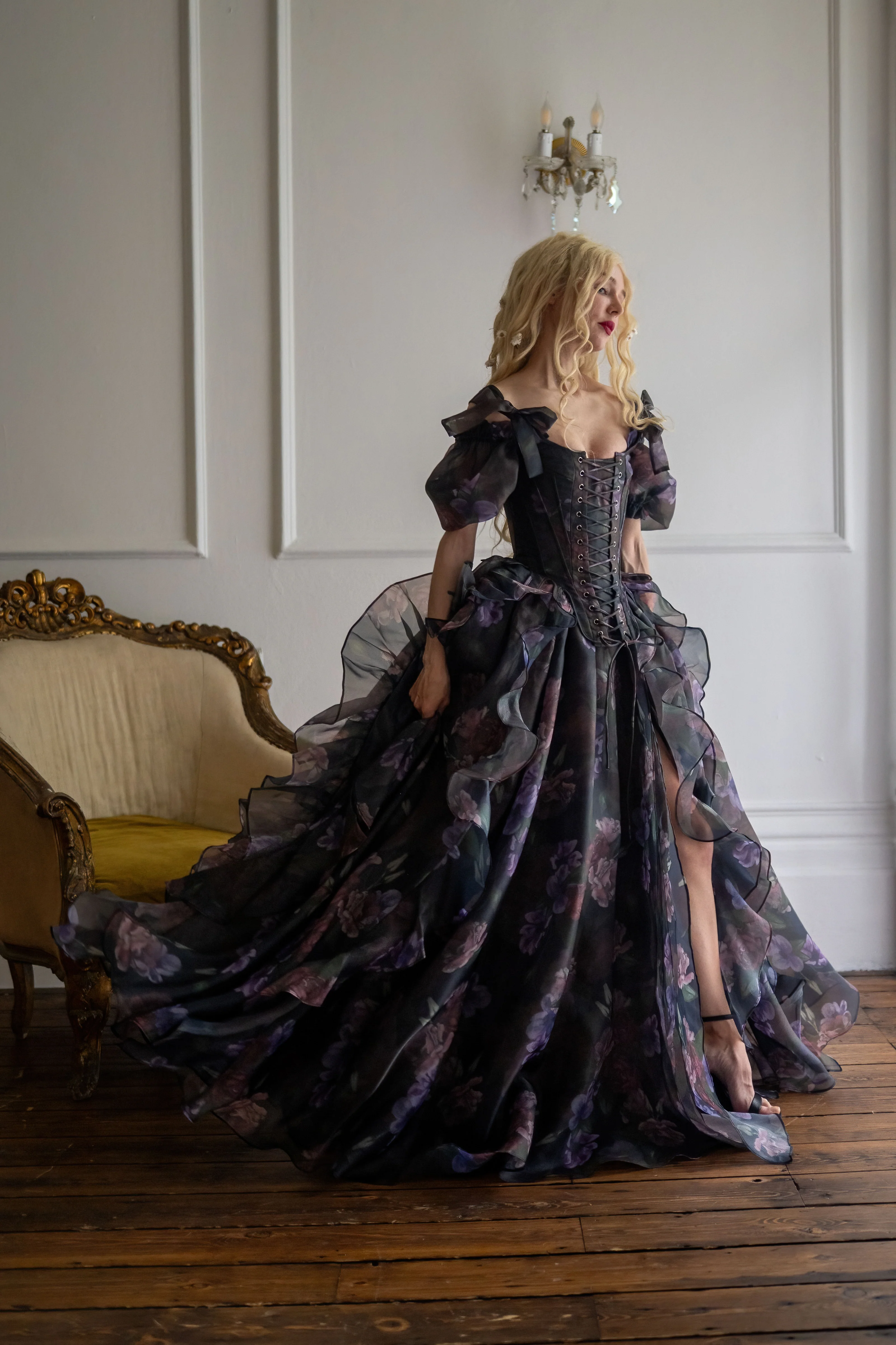 Odile's Triumph Chateau Train Gown - Image 24