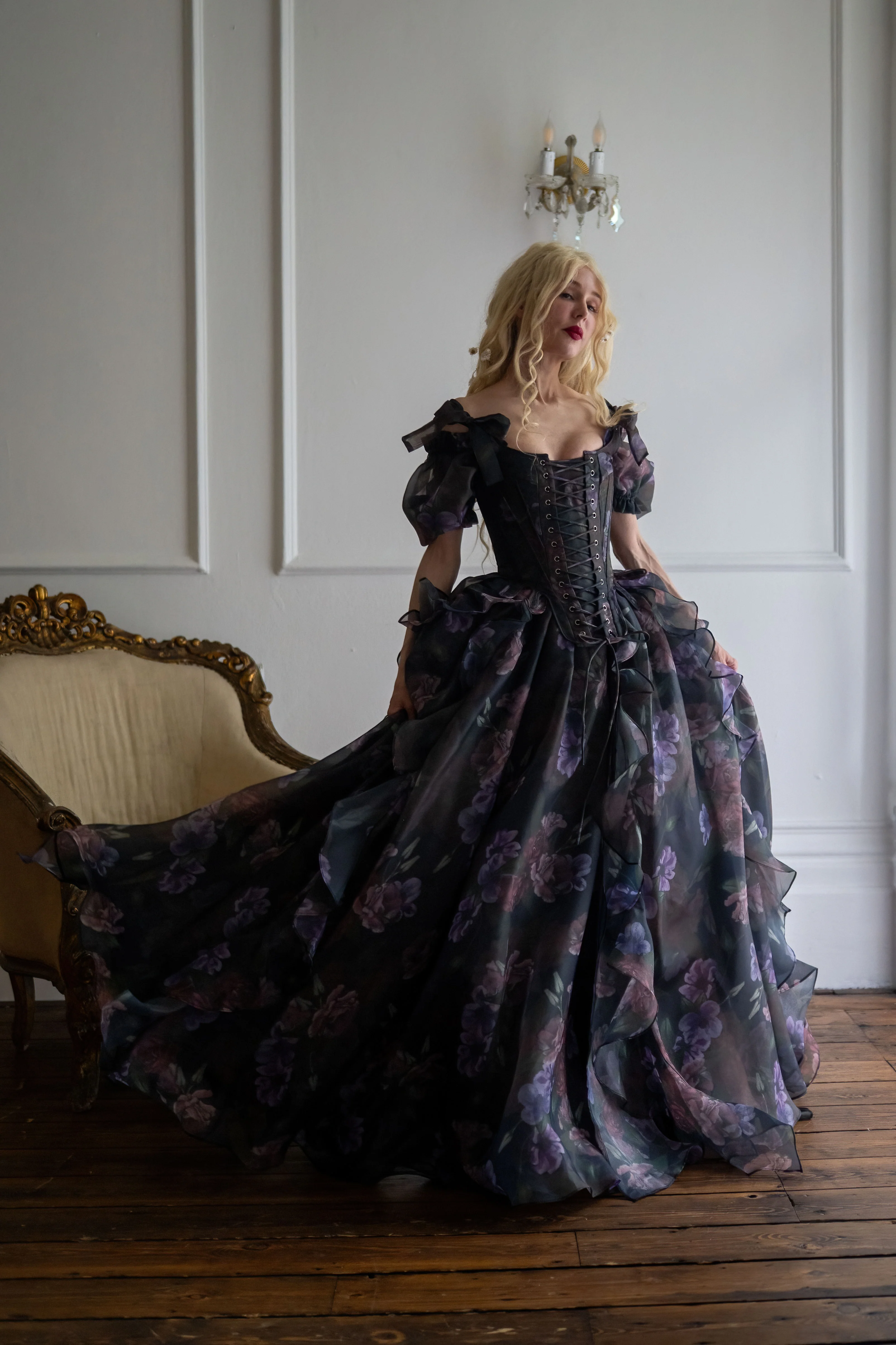 Odile's Triumph Chateau Train Gown - Image 4