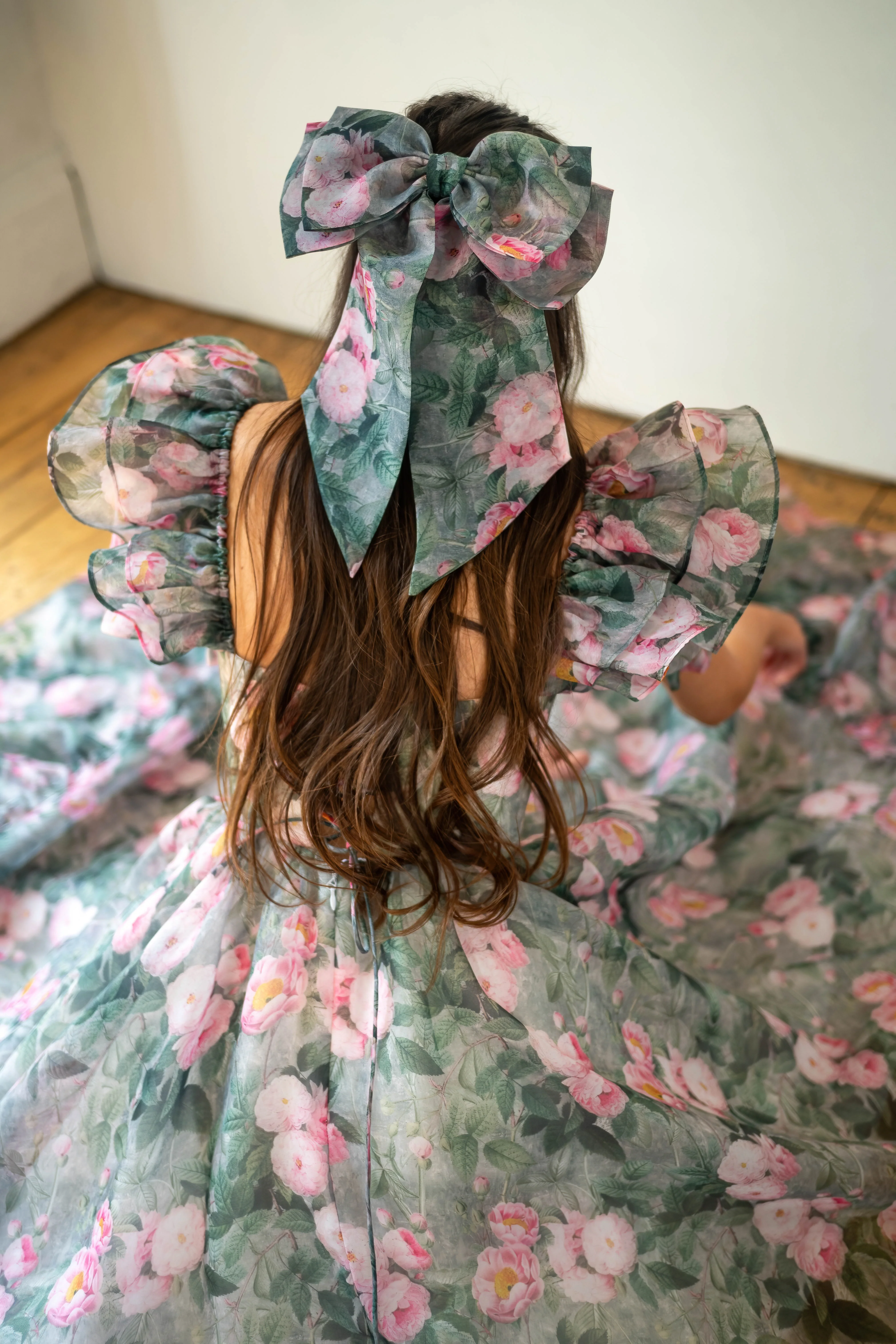 Peony Bouquet Sorority Gown - Image 22