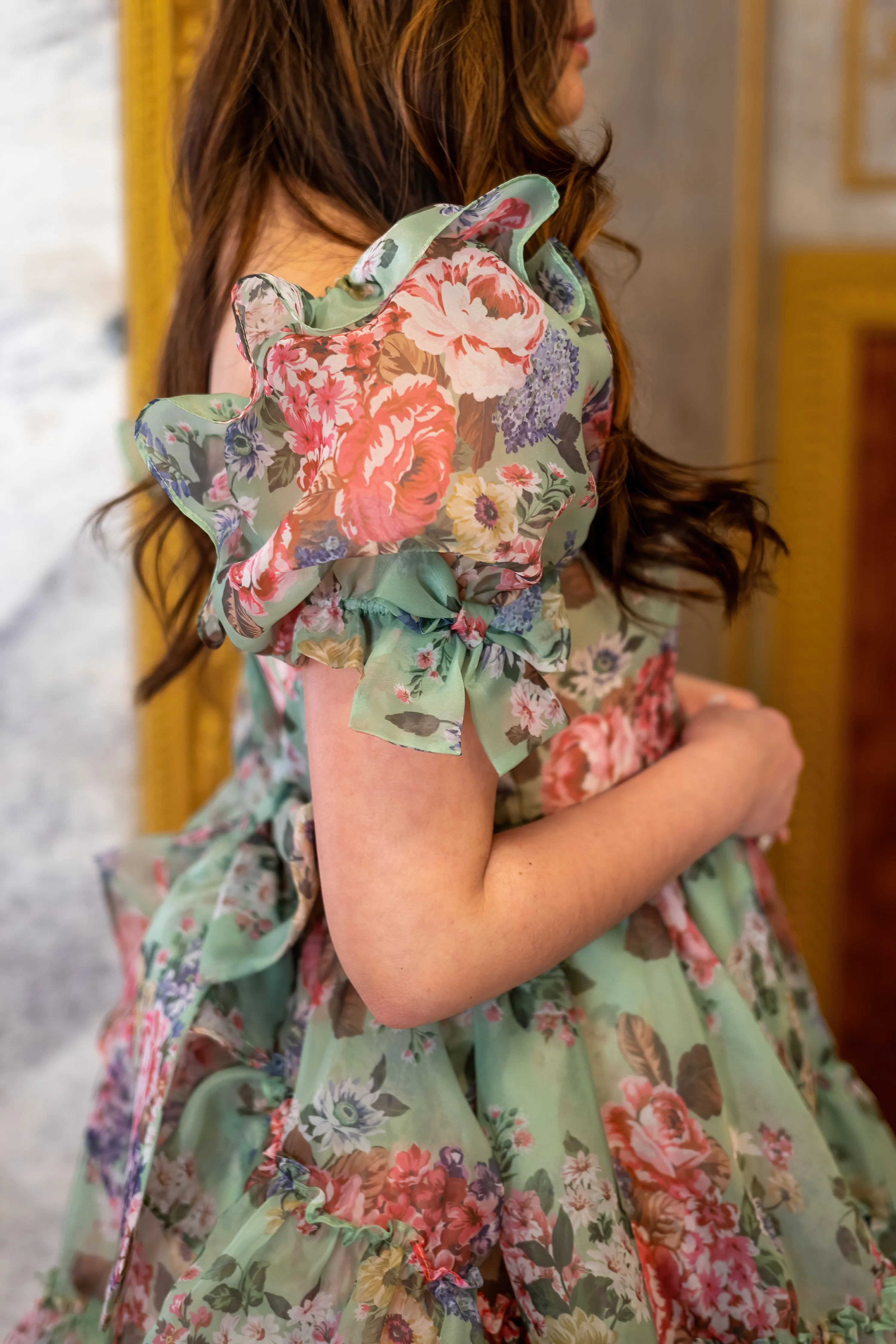 Primavera Flora Balmoral Dress - Image 19