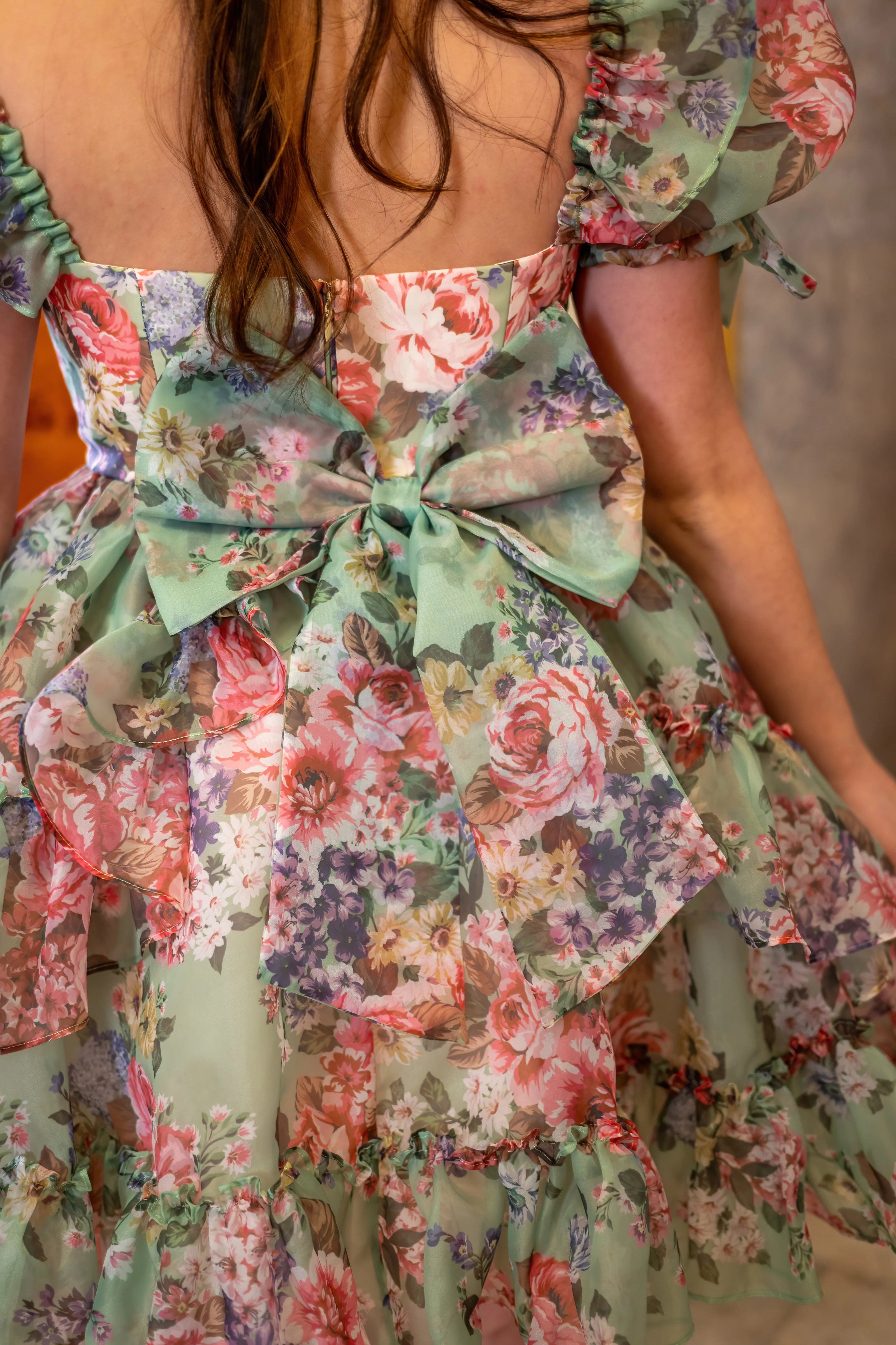 Primavera Flora Balmoral Dress - Image 24