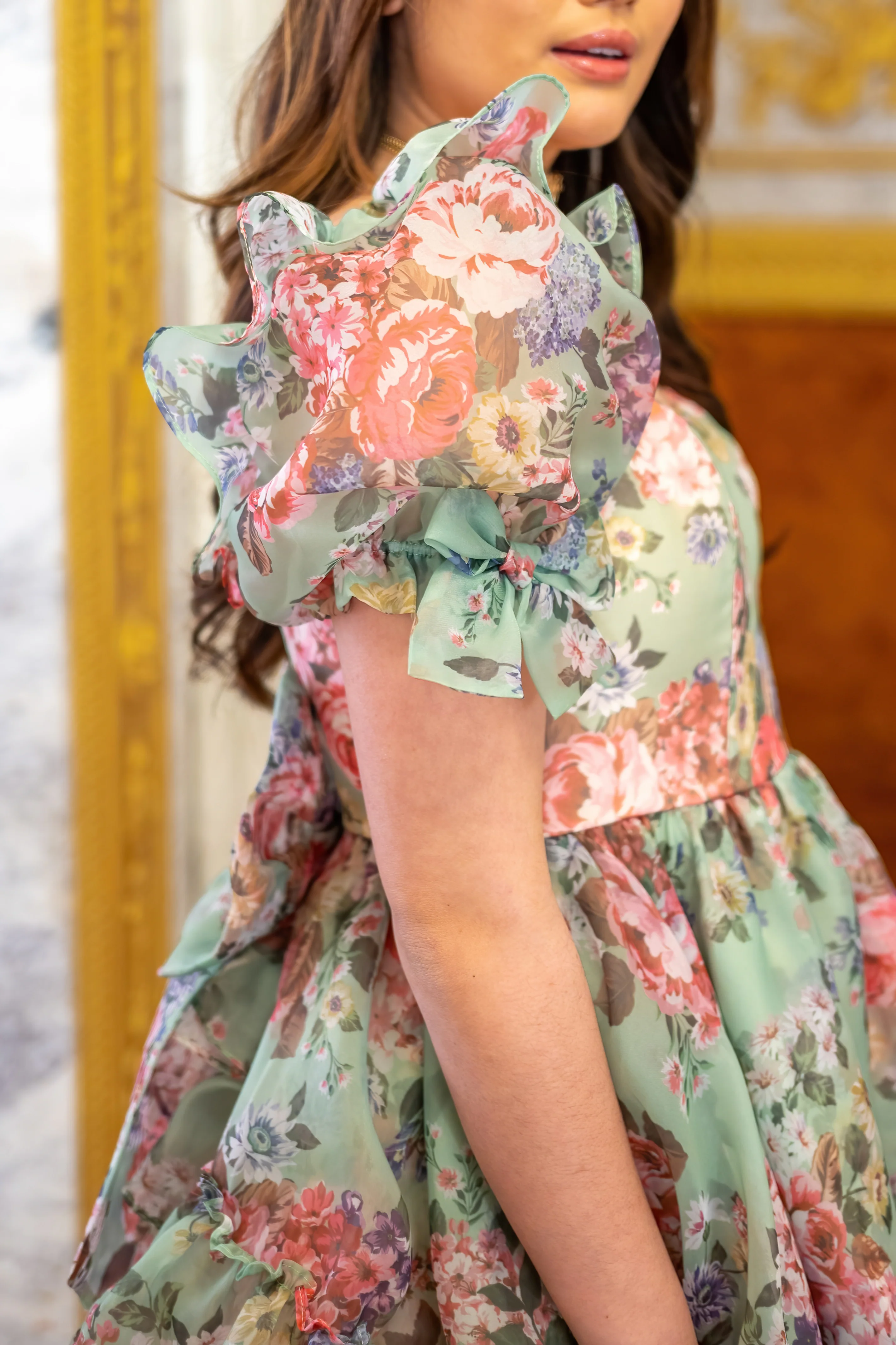 Primavera Flora Balmoral Dress - Image 6