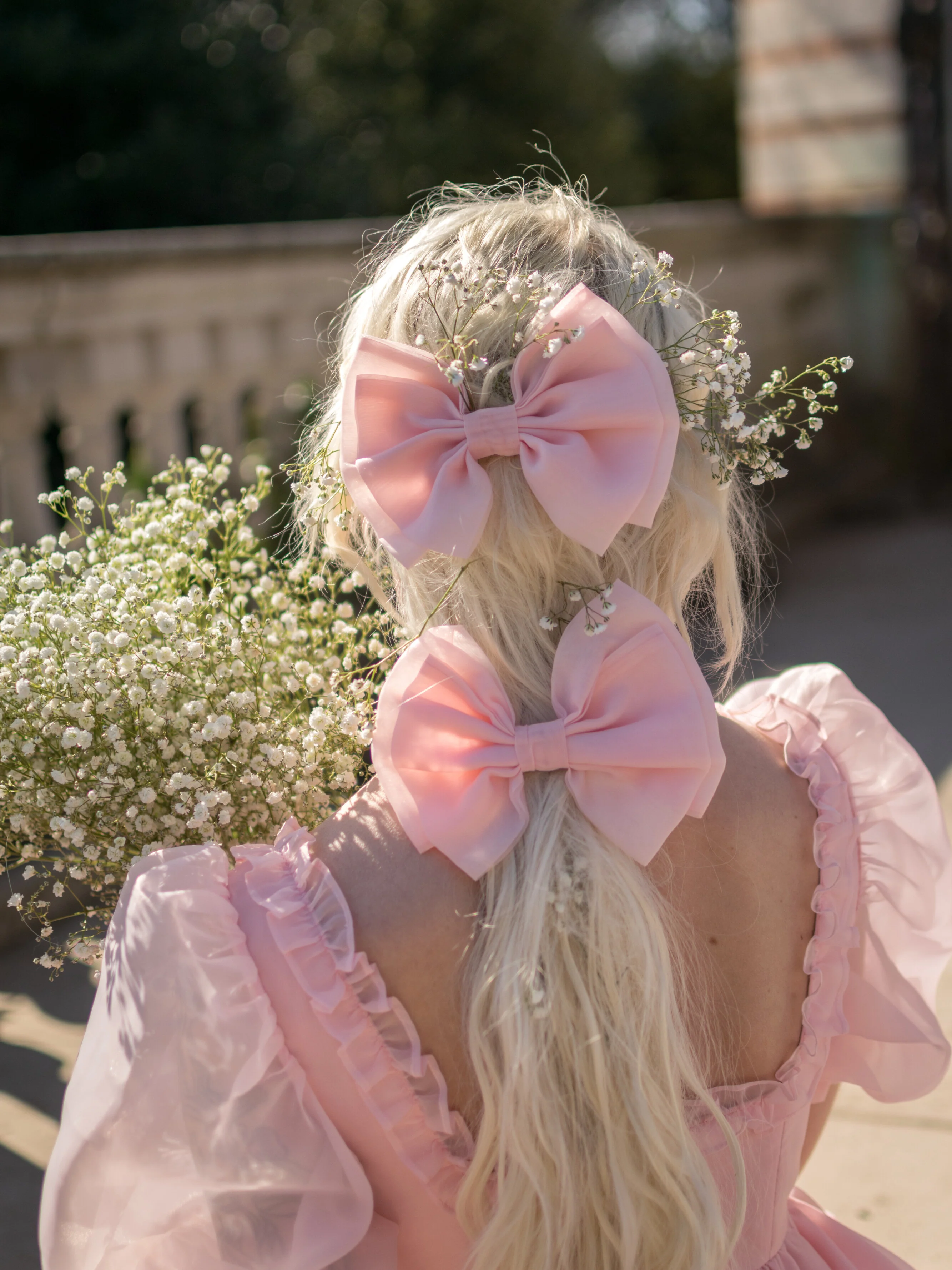 Rosewater French Fancy Bow - Image 4