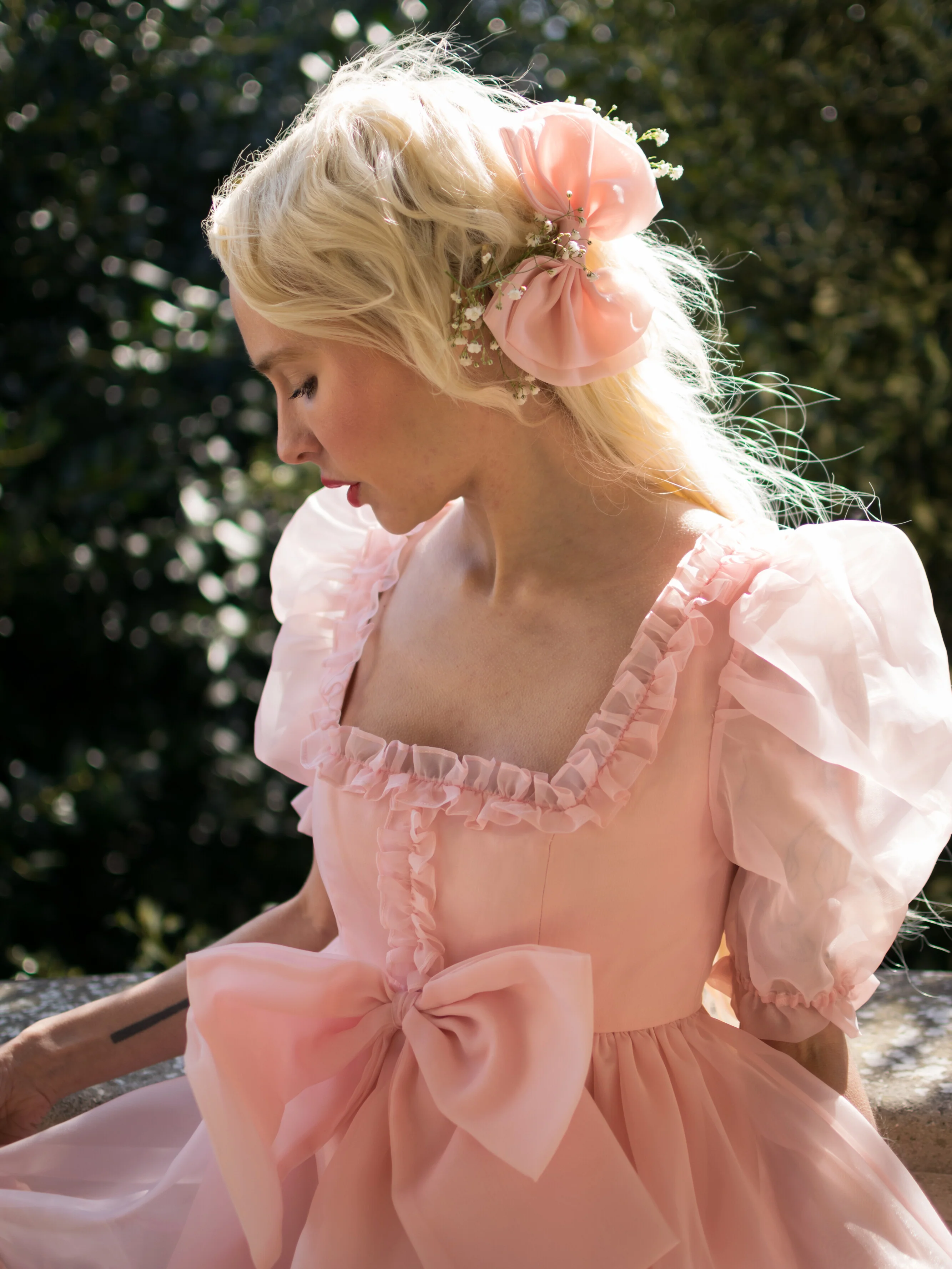 Rosewater French Fancy Bow - Image 5