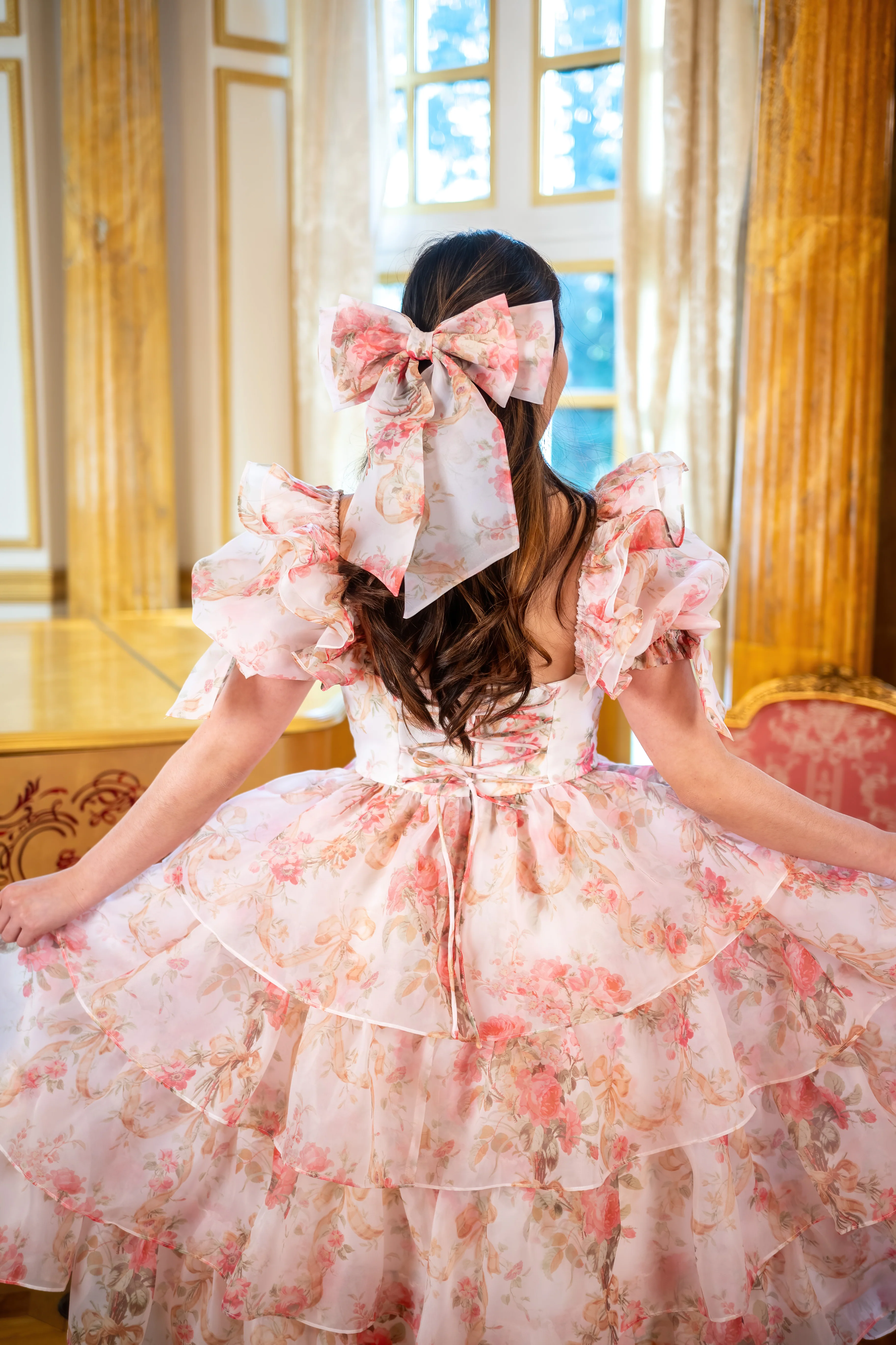 Venetian Rose Winged Bow - Image 6