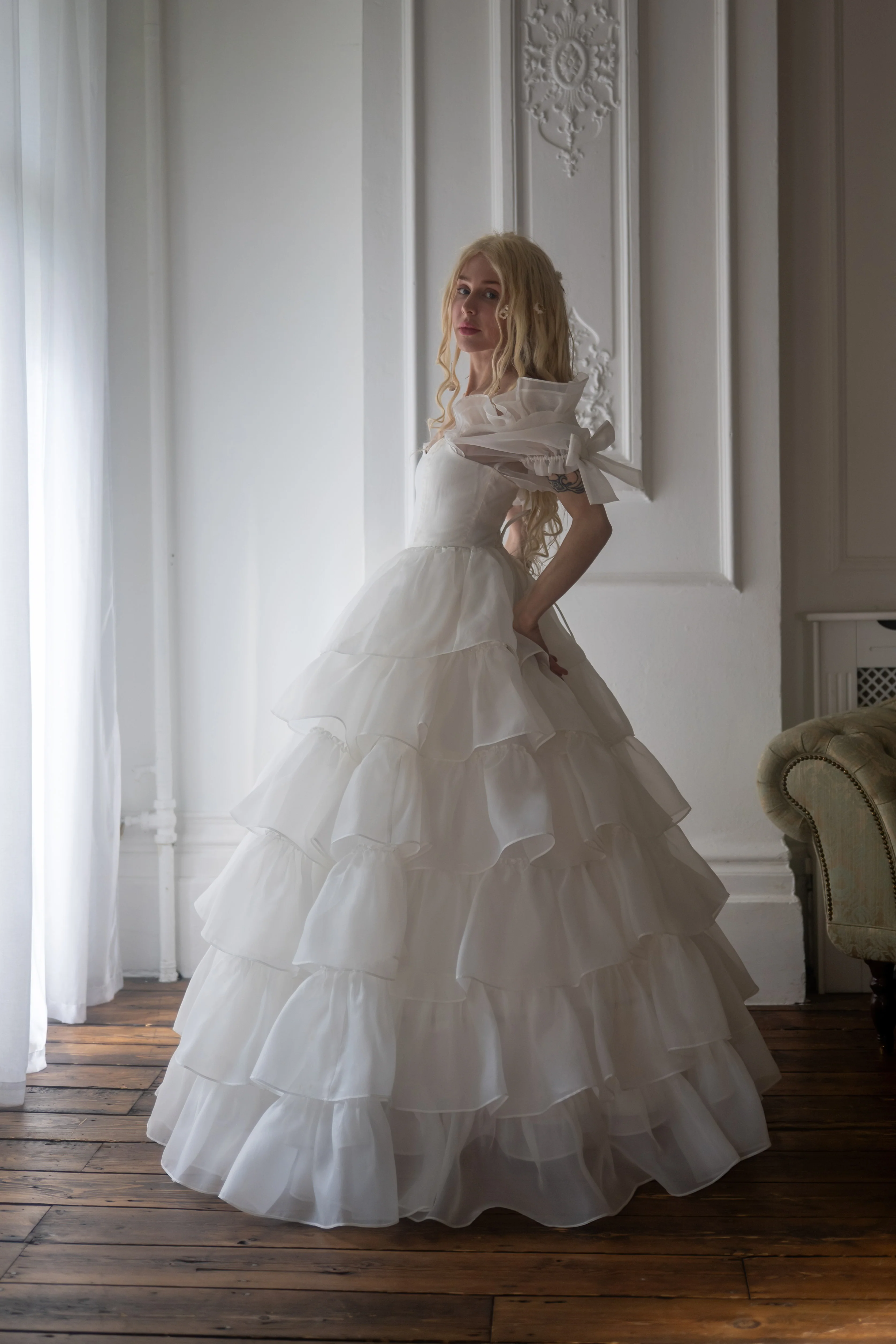 White Swan Debutante Gown - Image 10