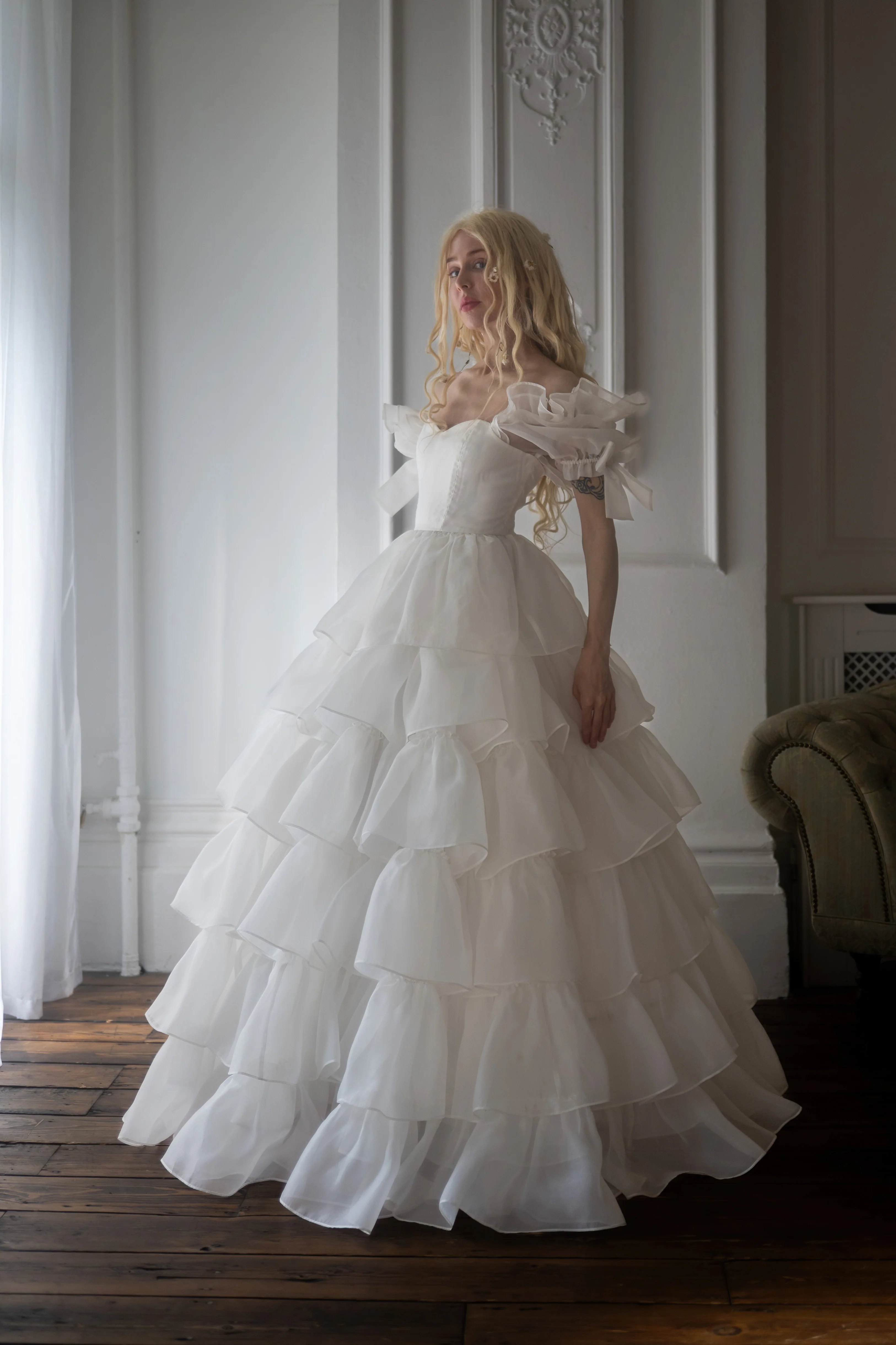 White Swan Debutante Gown - Image 4