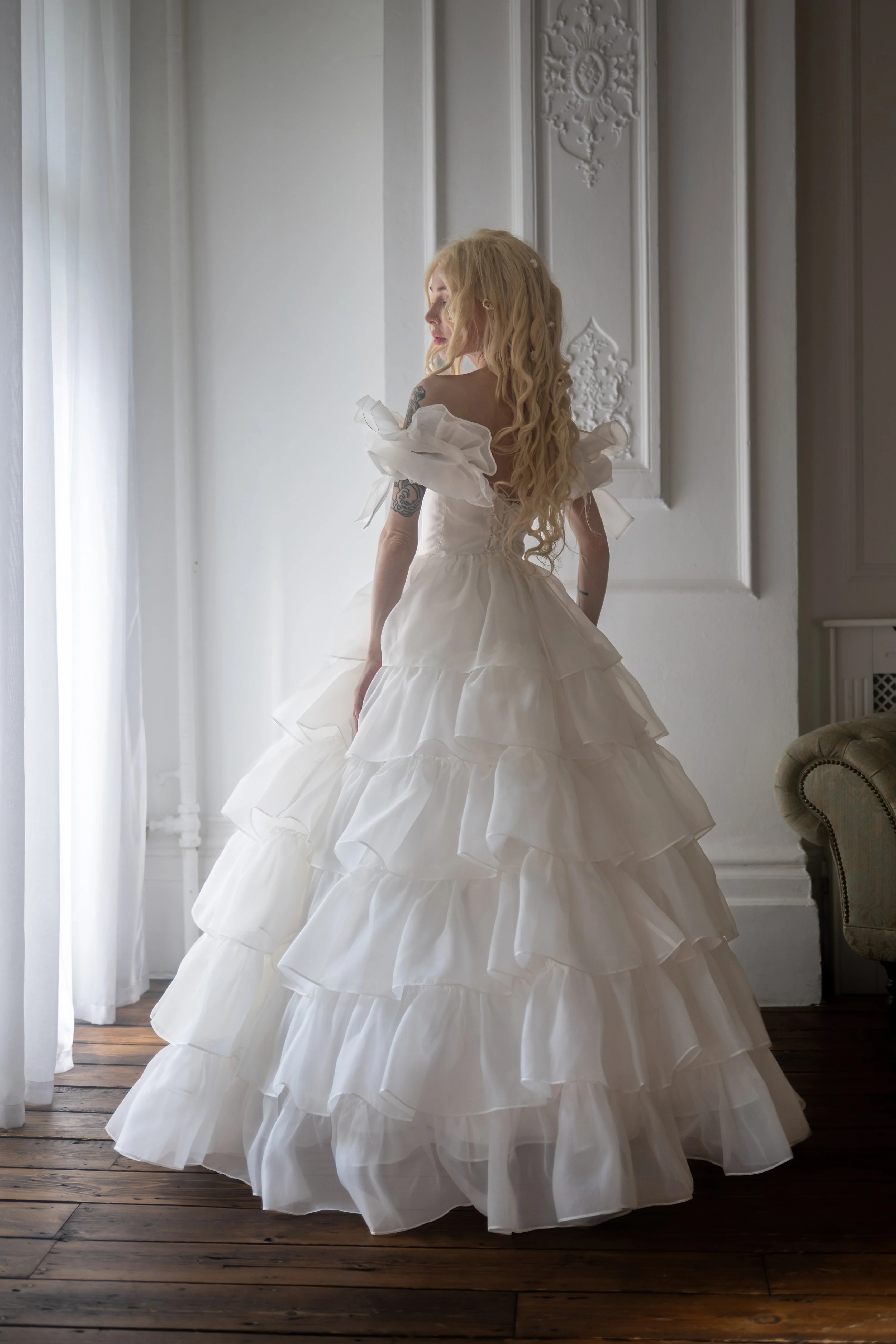 White Swan Debutante Gown - Image 5