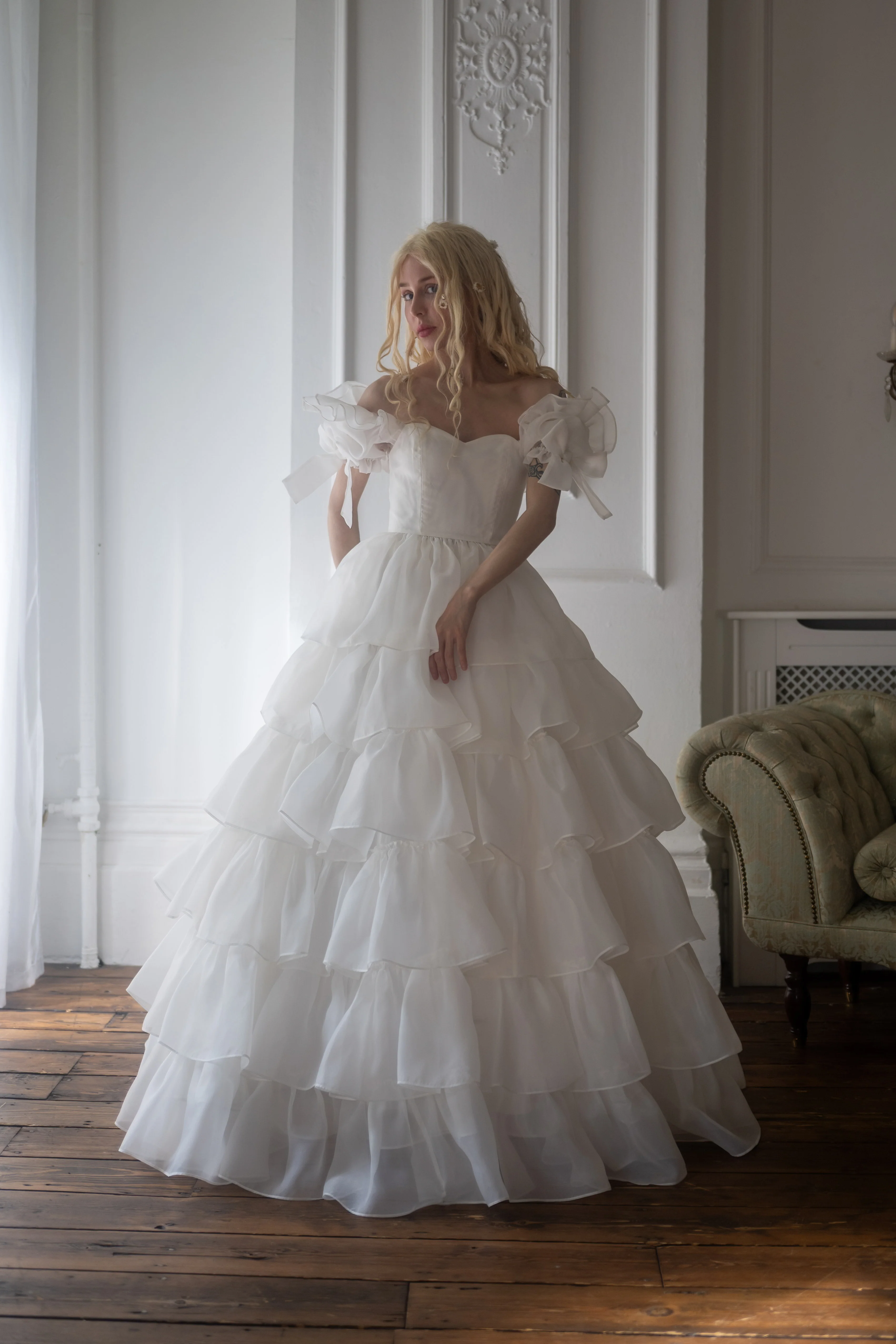 White Swan Debutante Gown - Image 6